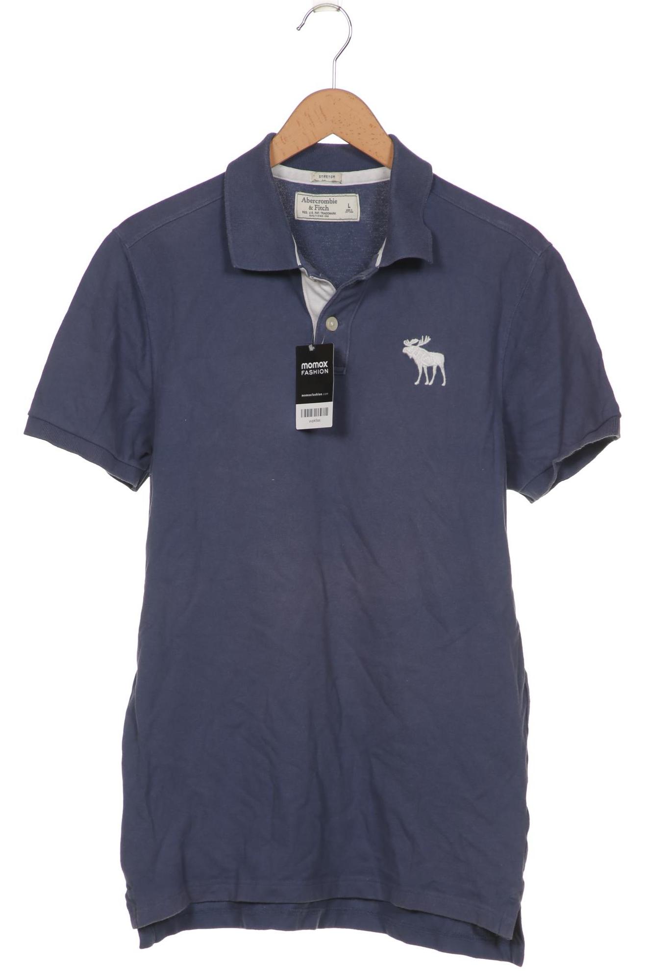 

Abercrombie & Fitch Herren Poloshirt, marineblau