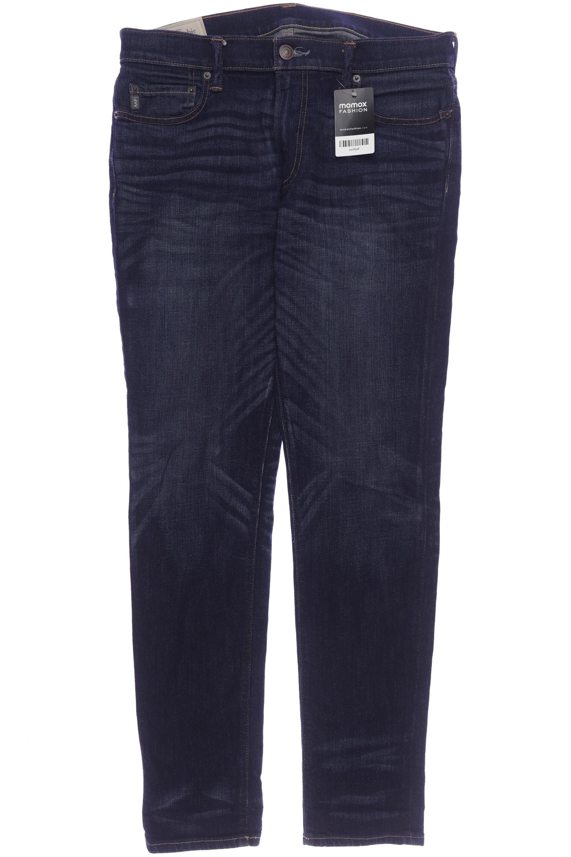 

Abercrombie & Fitch Herren Jeans, marineblau, Gr. 33