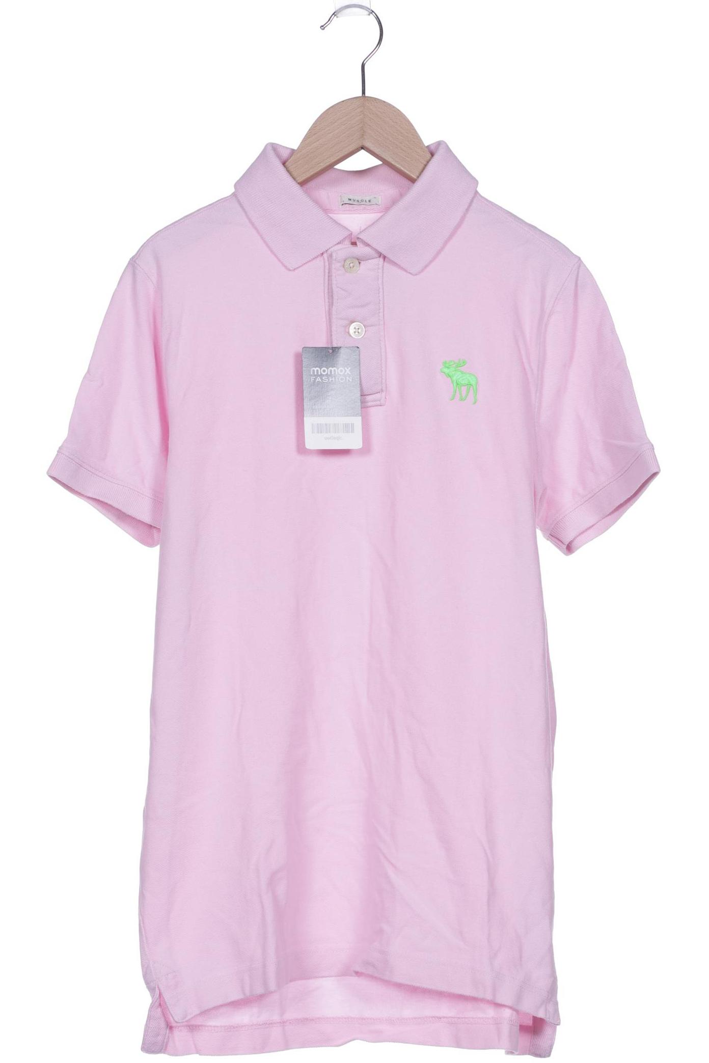 

Abercrombie & Fitch Herren Poloshirt, pink