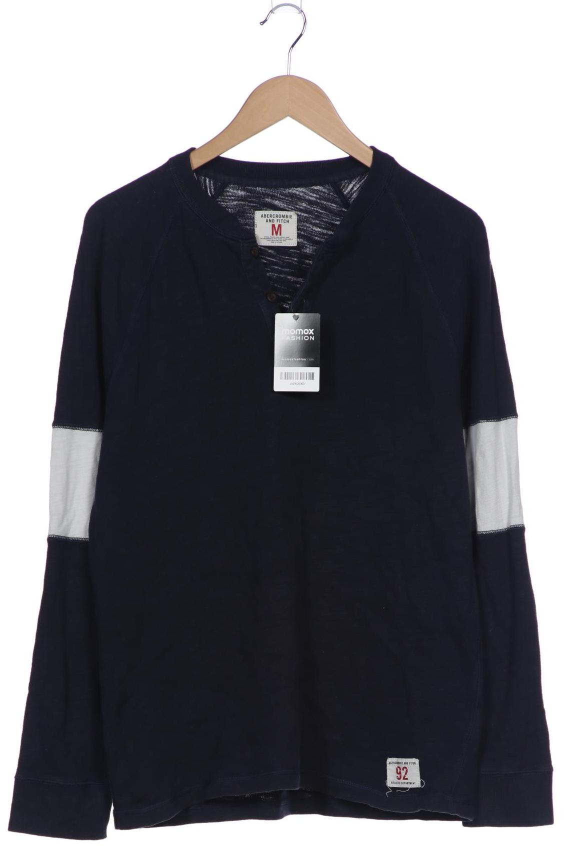 

Abercrombie & Fitch Herren Langarmshirt, marineblau, Gr. 48