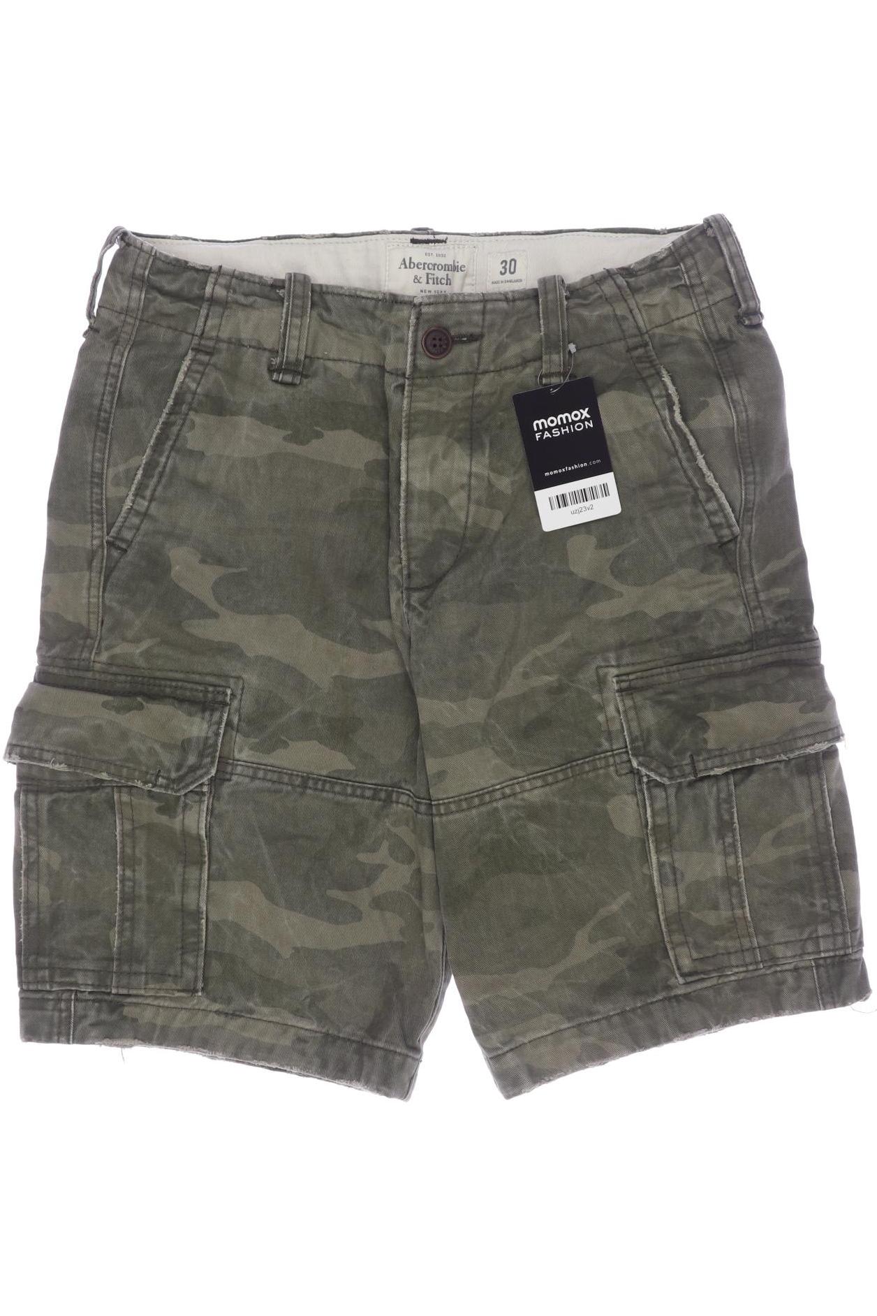 

Abercrombie & Fitch Herren Shorts, grün, Gr. 30