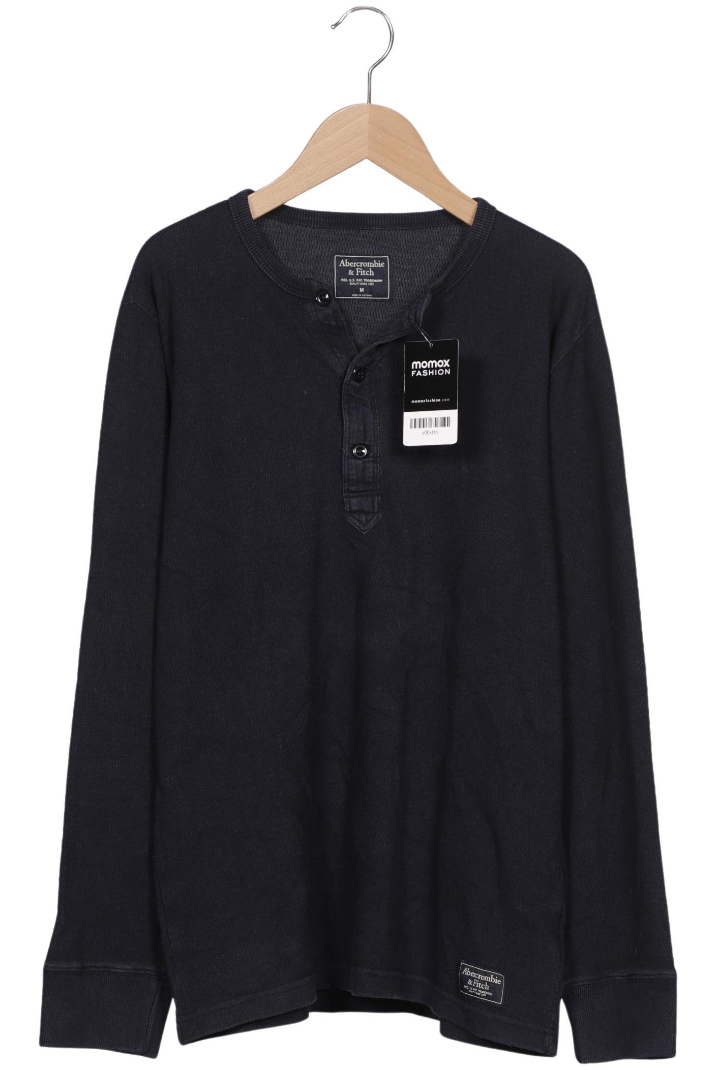 

Abercrombie & Fitch Herren Langarmshirt, marineblau, Gr. 48