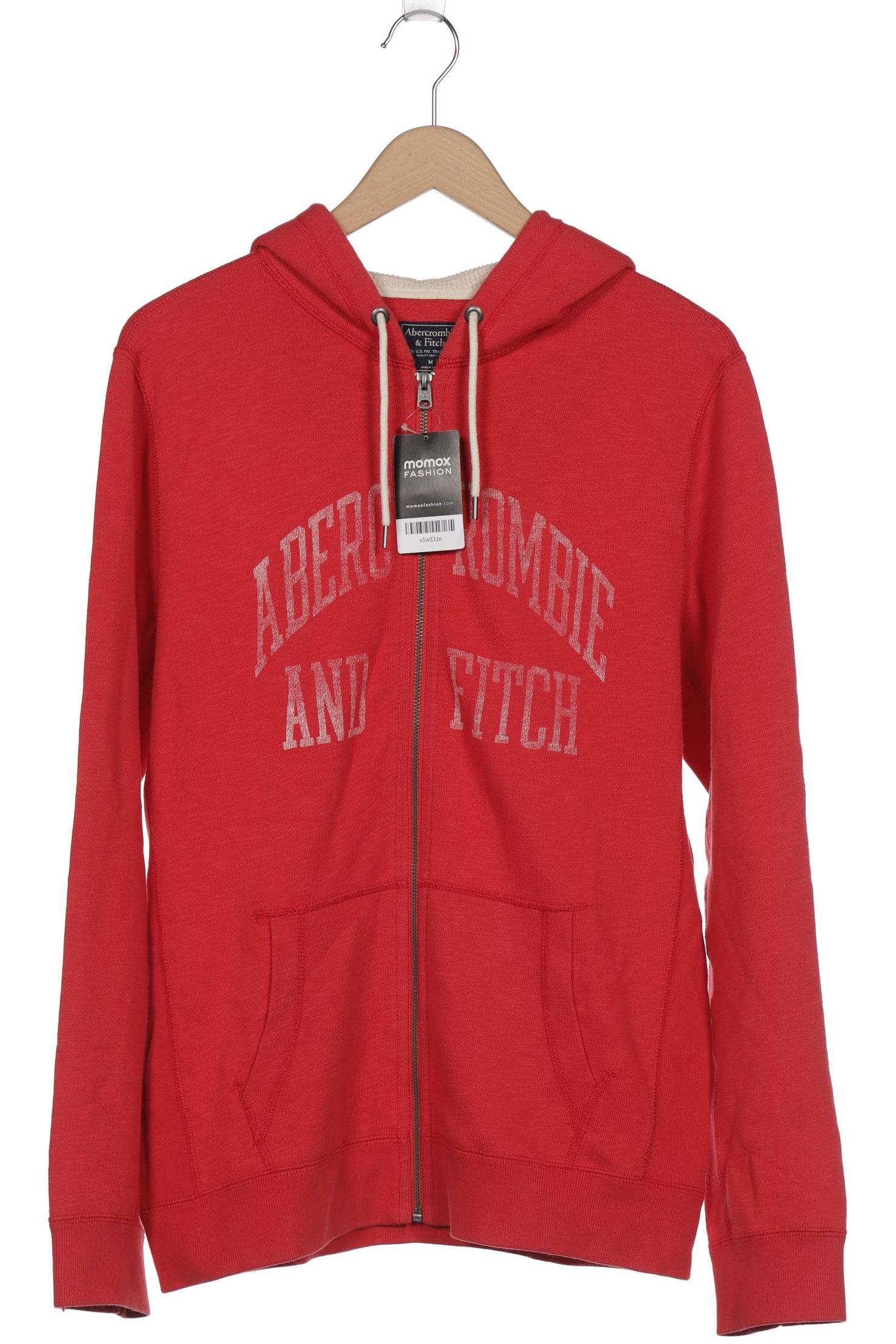 

Abercrombie & Fitch Herren Kapuzenpullover, rot, Gr. 48