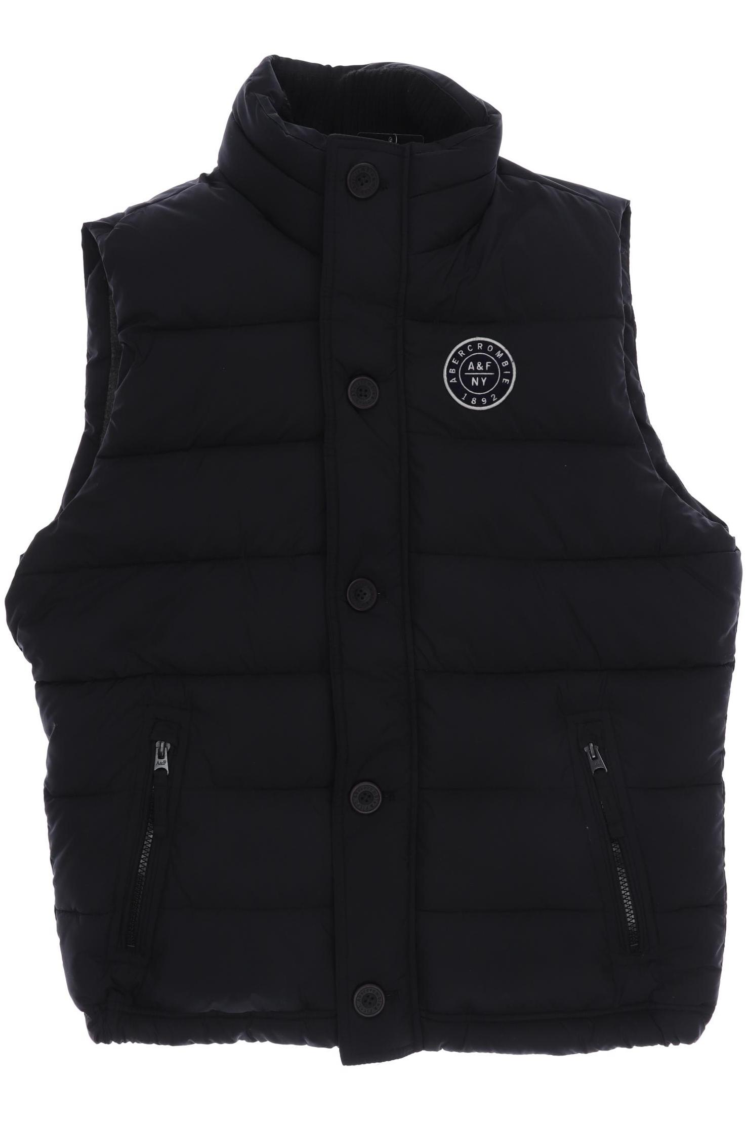 

Abercrombie & Fitch Herren Weste, schwarz, Gr. 48