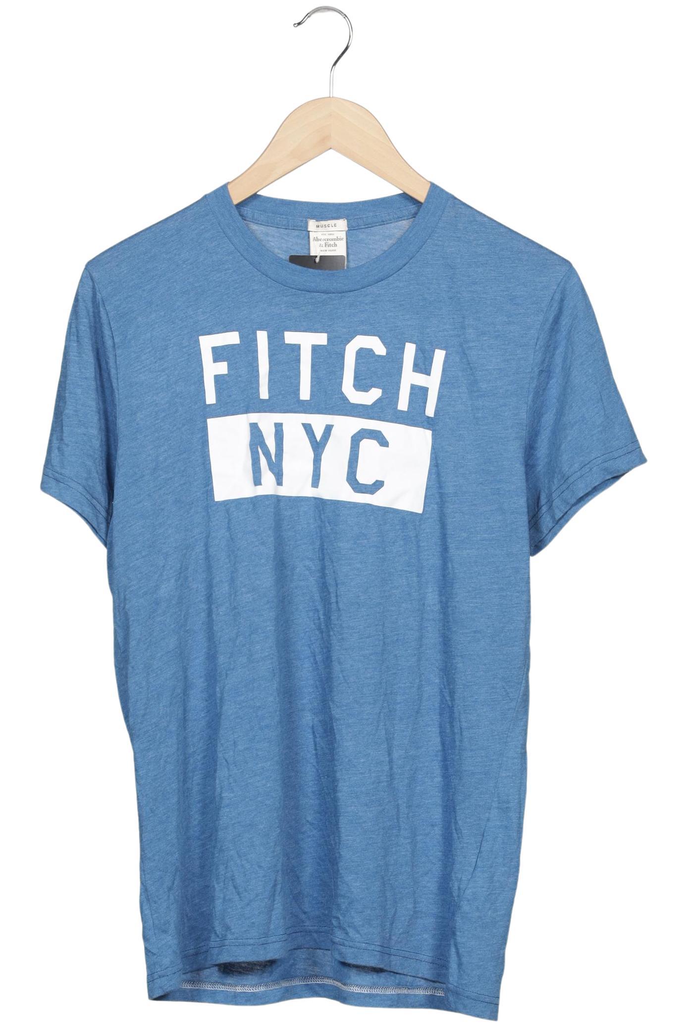 Thumbnail - Abercrombie &amp; Fitch Herren T-Shirt, blau, Gr. 52