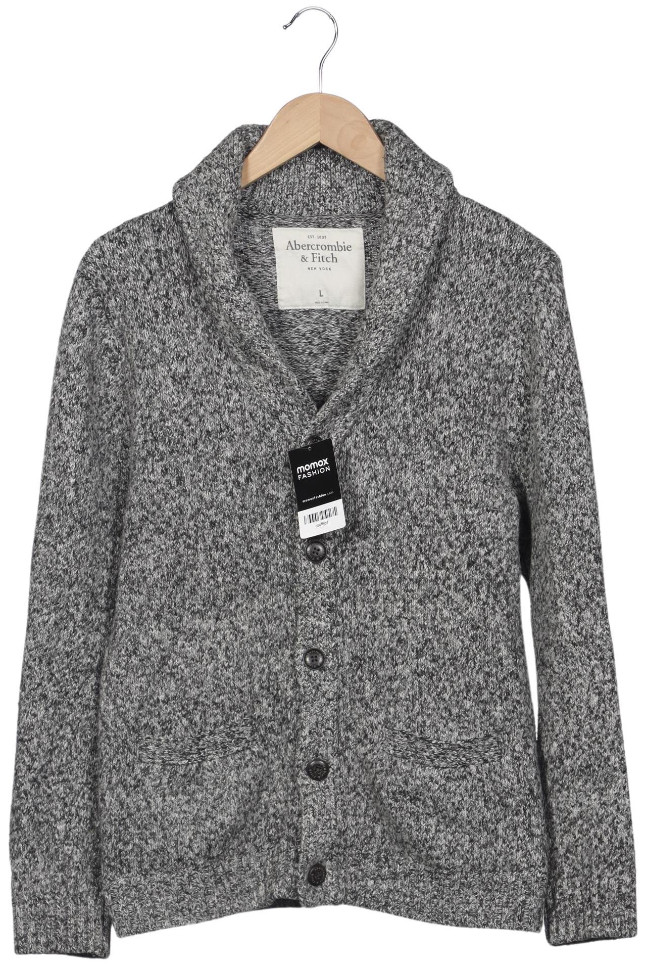 

Abercrombie & Fitch Herren Strickjacke, grau, Gr. 52