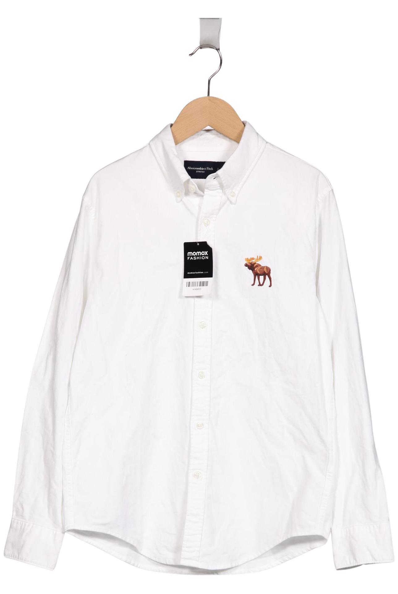 

Abercrombie & Fitch Herren Hemd, weiß, Gr. 44