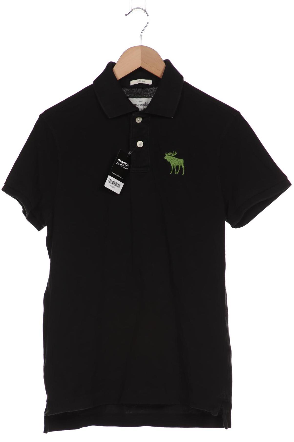 

Abercrombie & Fitch Herren Poloshirt, schwarz