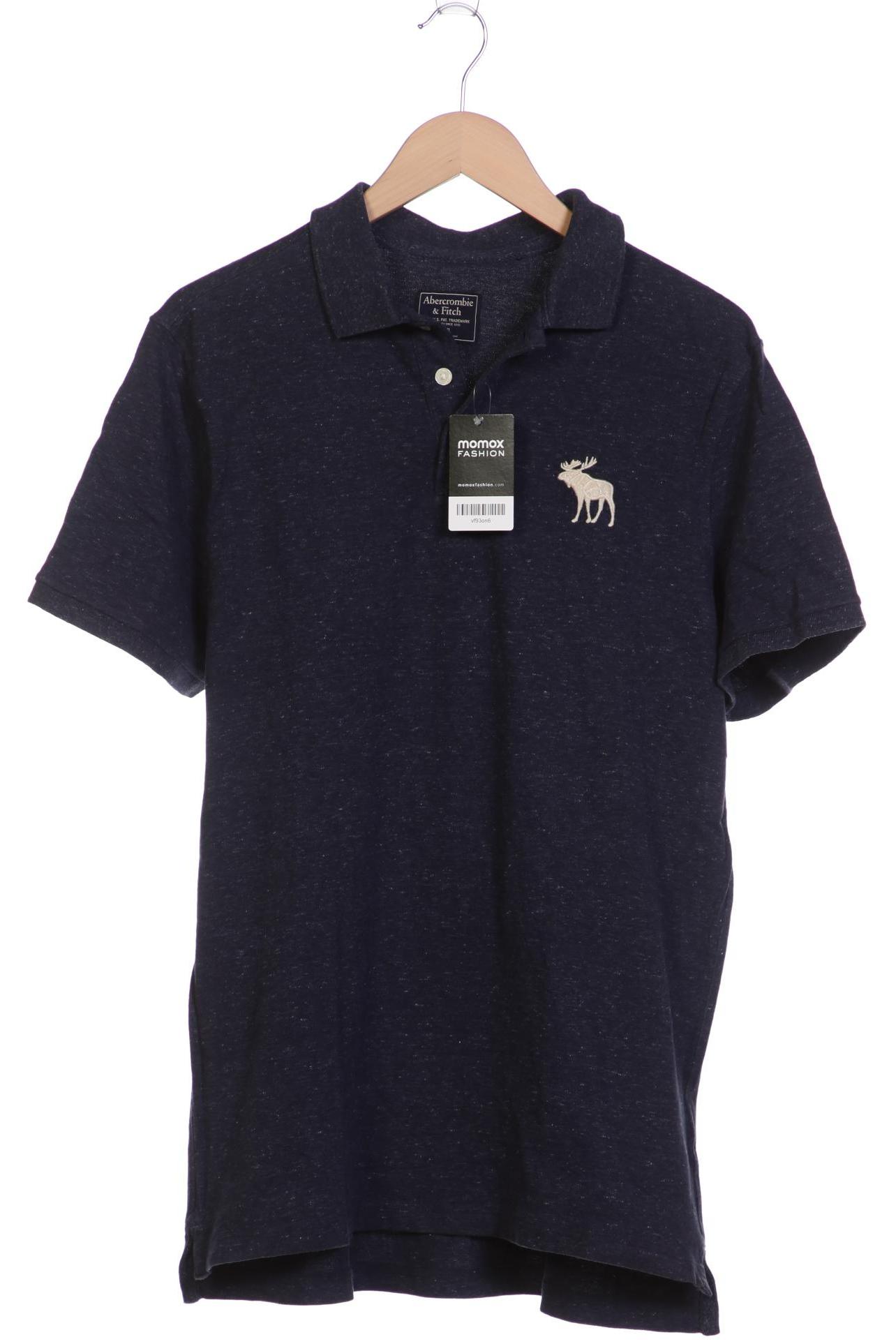 

Abercrombie & Fitch Herren Poloshirt, marineblau