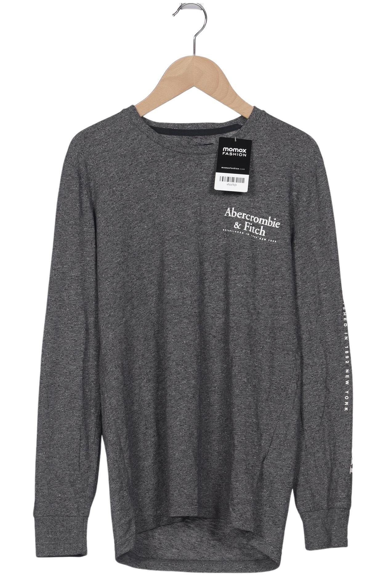 Thumbnail - Abercrombie &amp; Fitch Herren Langarmshirt, grau, Gr. 44
