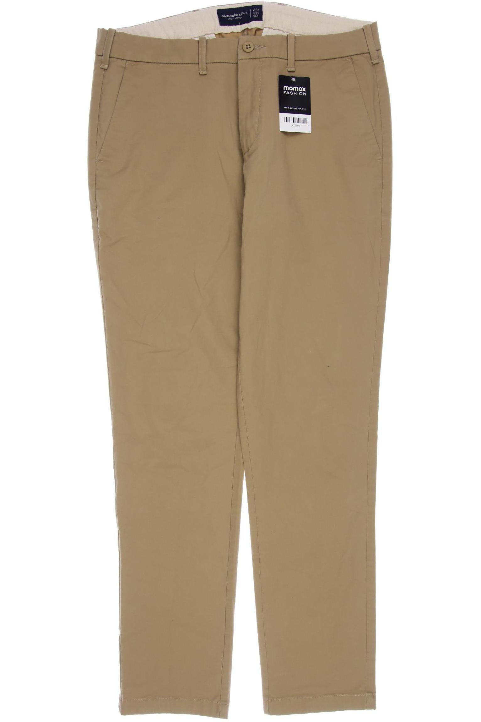 

Abercrombie & Fitch Herren Stoffhose, beige
