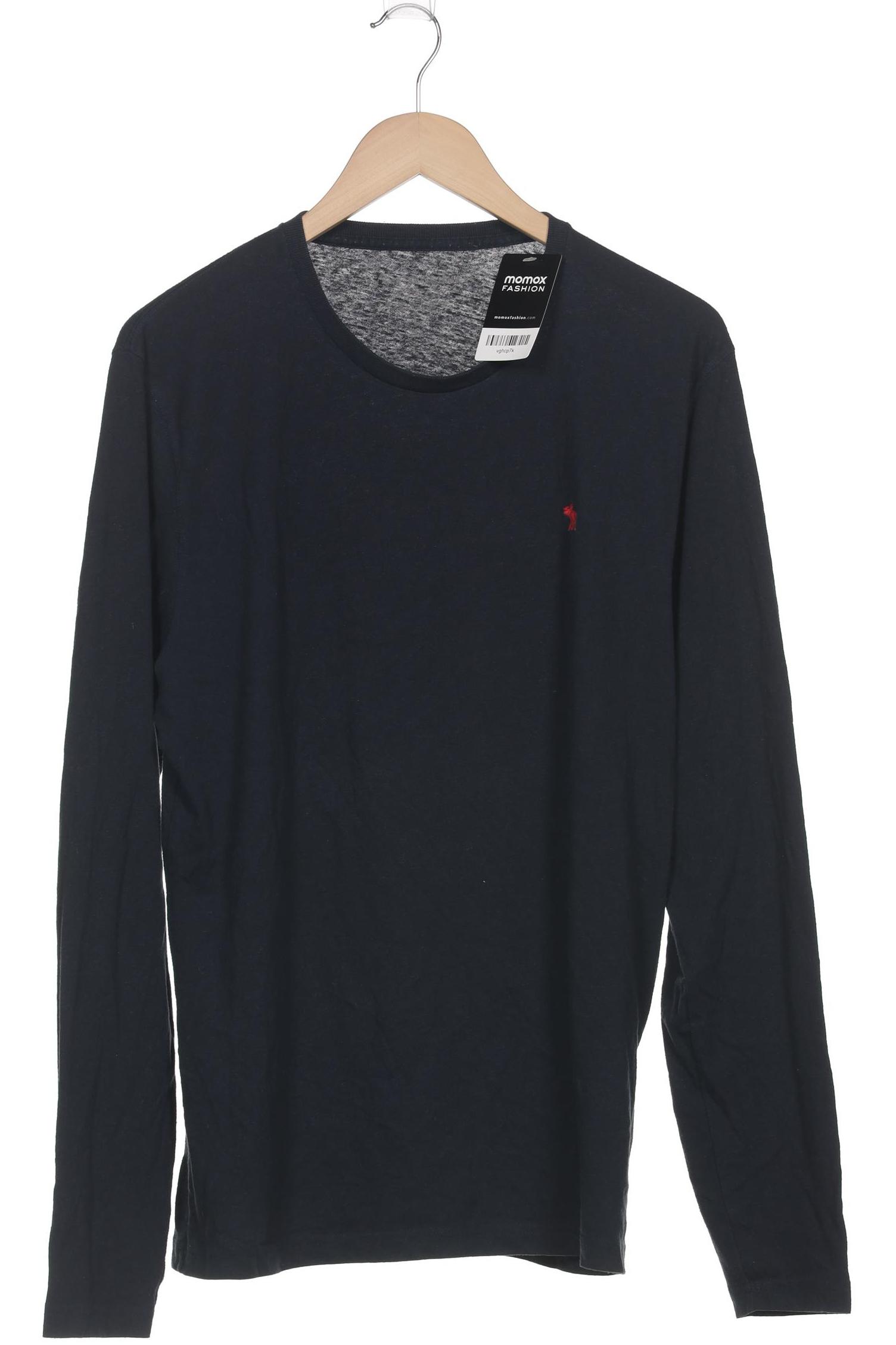 

Abercrombie & Fitch Herren Langarmshirt, marineblau, Gr. 52
