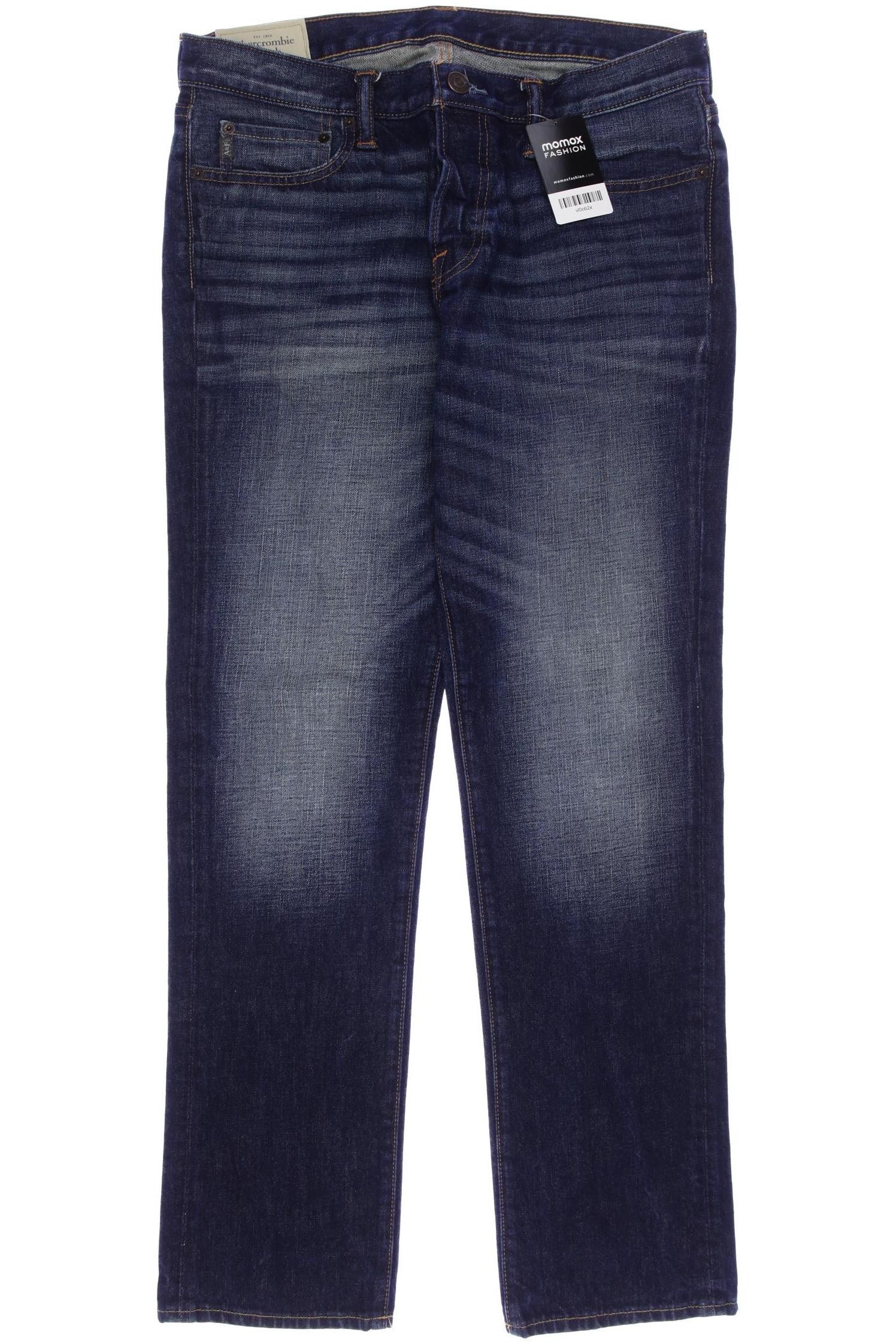 

Abercrombie & Fitch Herren Jeans, marineblau, Gr. 33