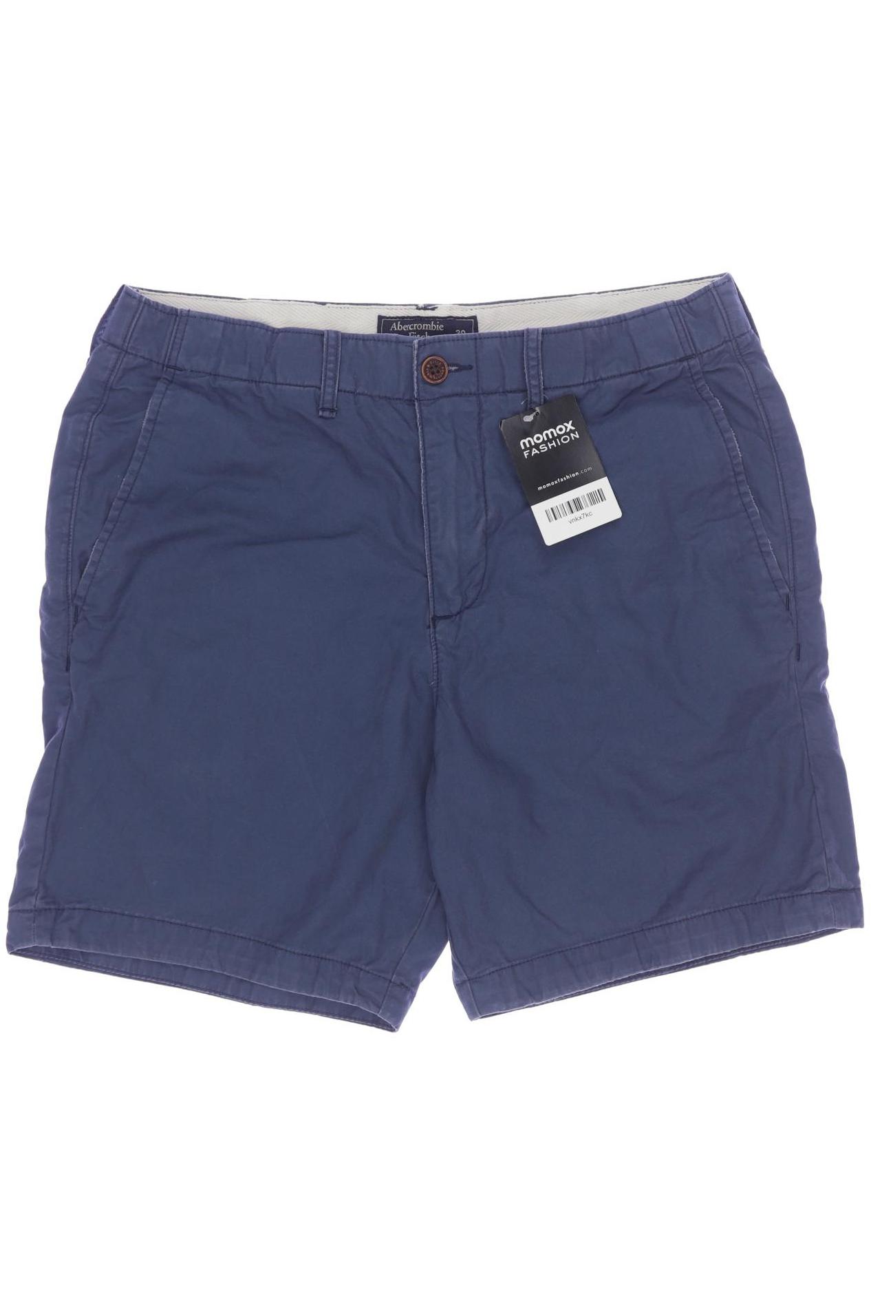 

Abercrombie & Fitch Herren Shorts, marineblau, Gr. 30