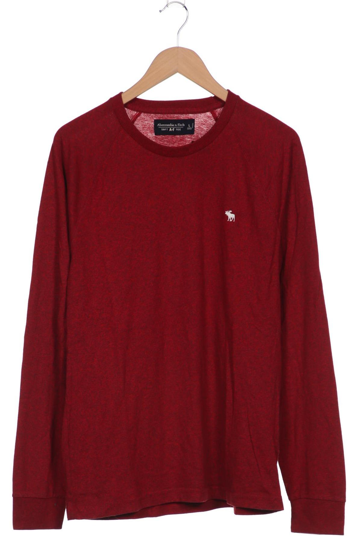 

Abercrombie & Fitch Herren Langarmshirt, bordeaux, Gr. 52