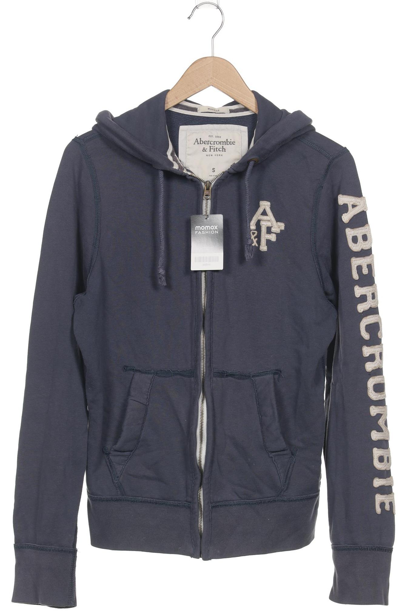 

Abercrombie & Fitch Herren Kapuzenpullover, blau, Gr. 46