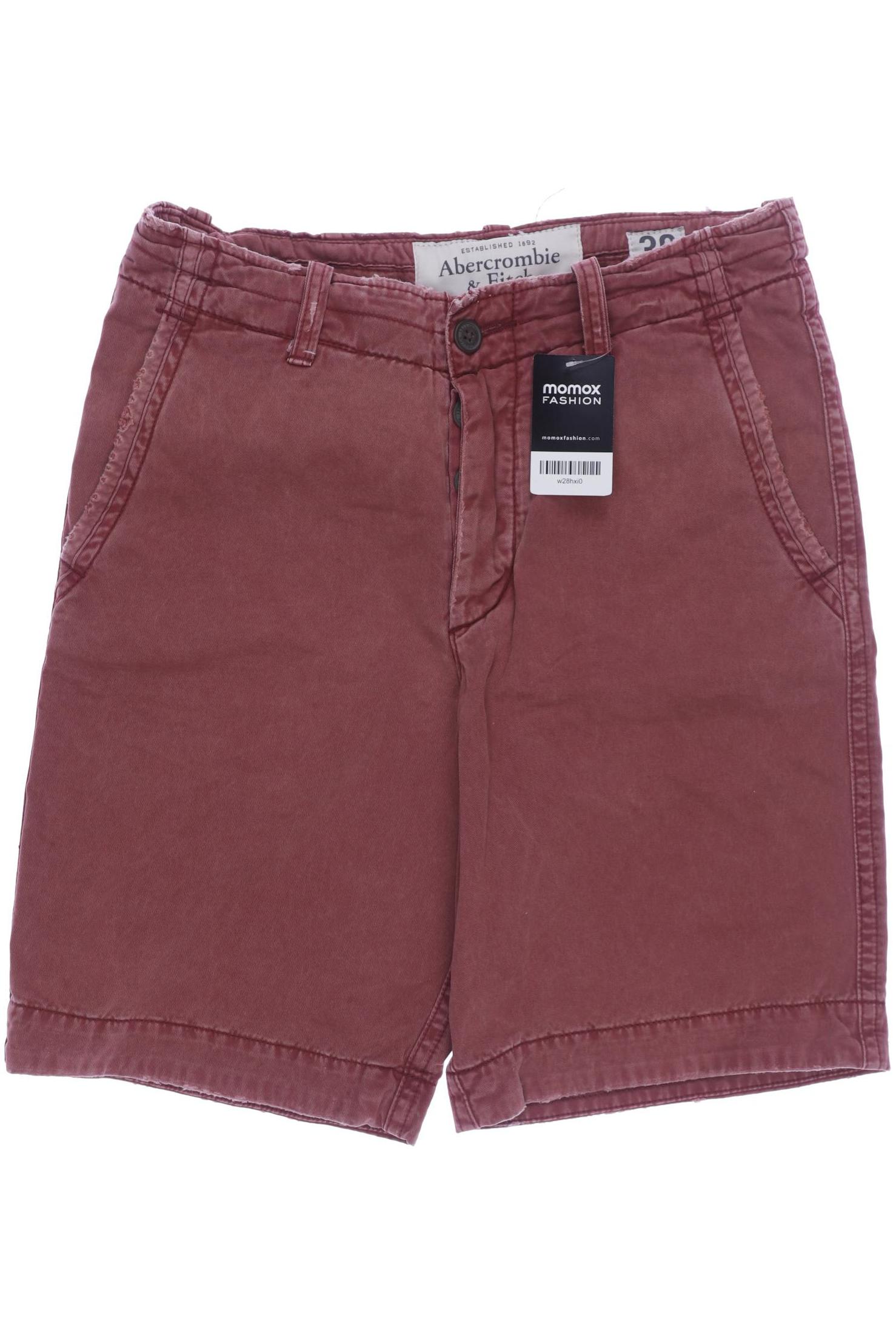

Abercrombie & Fitch Herren Shorts, rot, Gr. 46