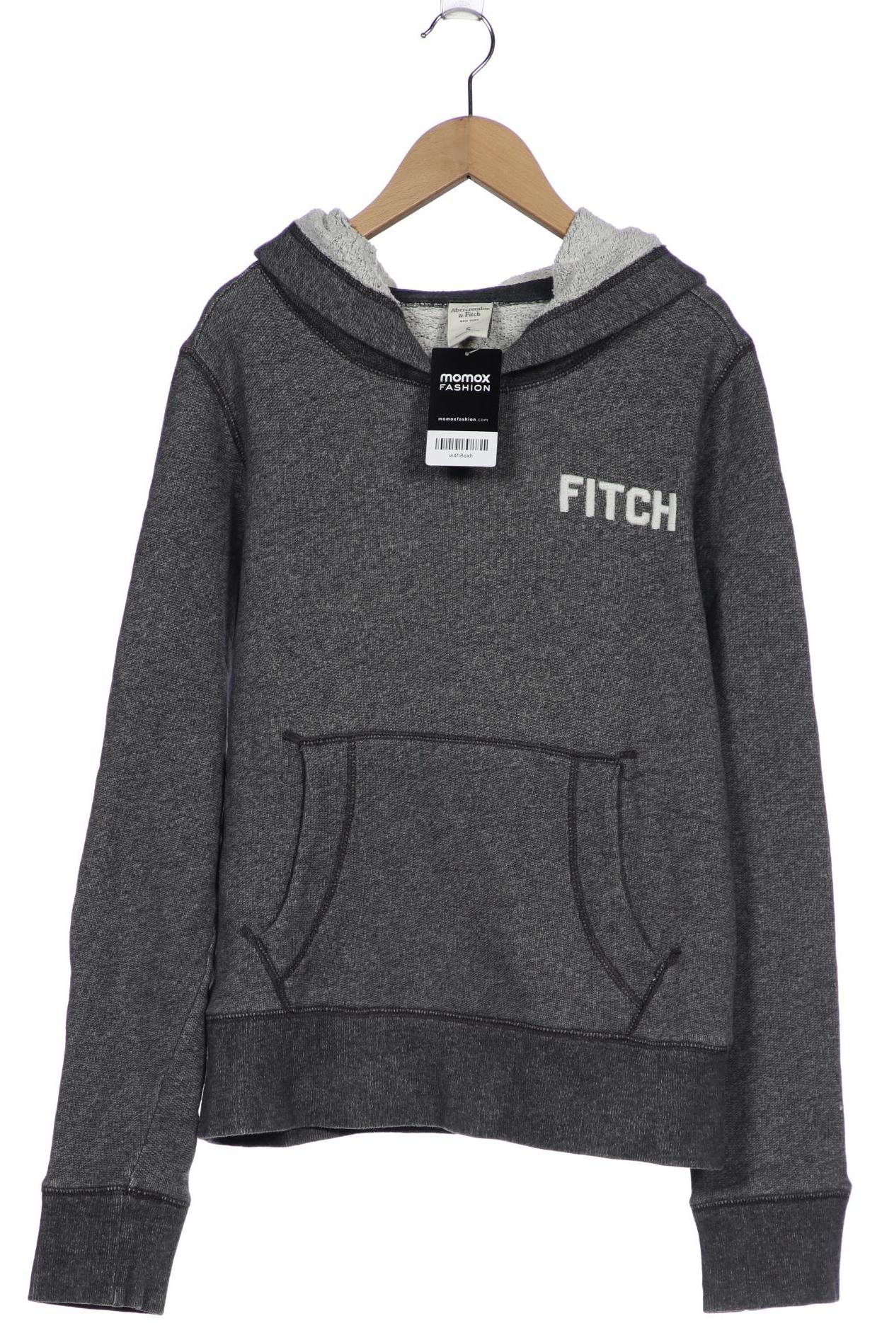 

Abercrombie & Fitch Herren Kapuzenpullover, grau