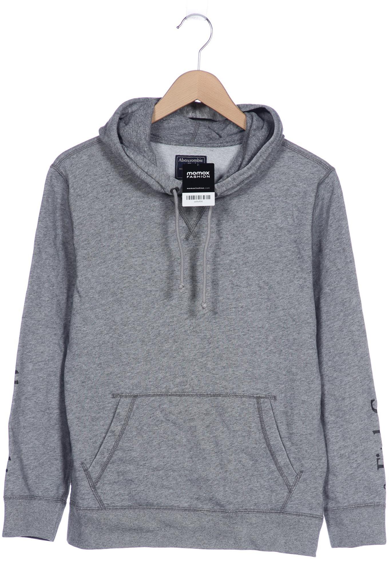 

Abercrombie & Fitch Herren Kapuzenpullover, grau