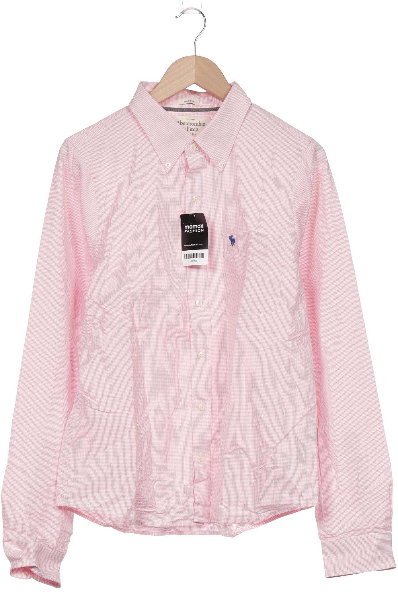 

Abercrombie & Fitch Herren Hemd, pink, Gr. 56