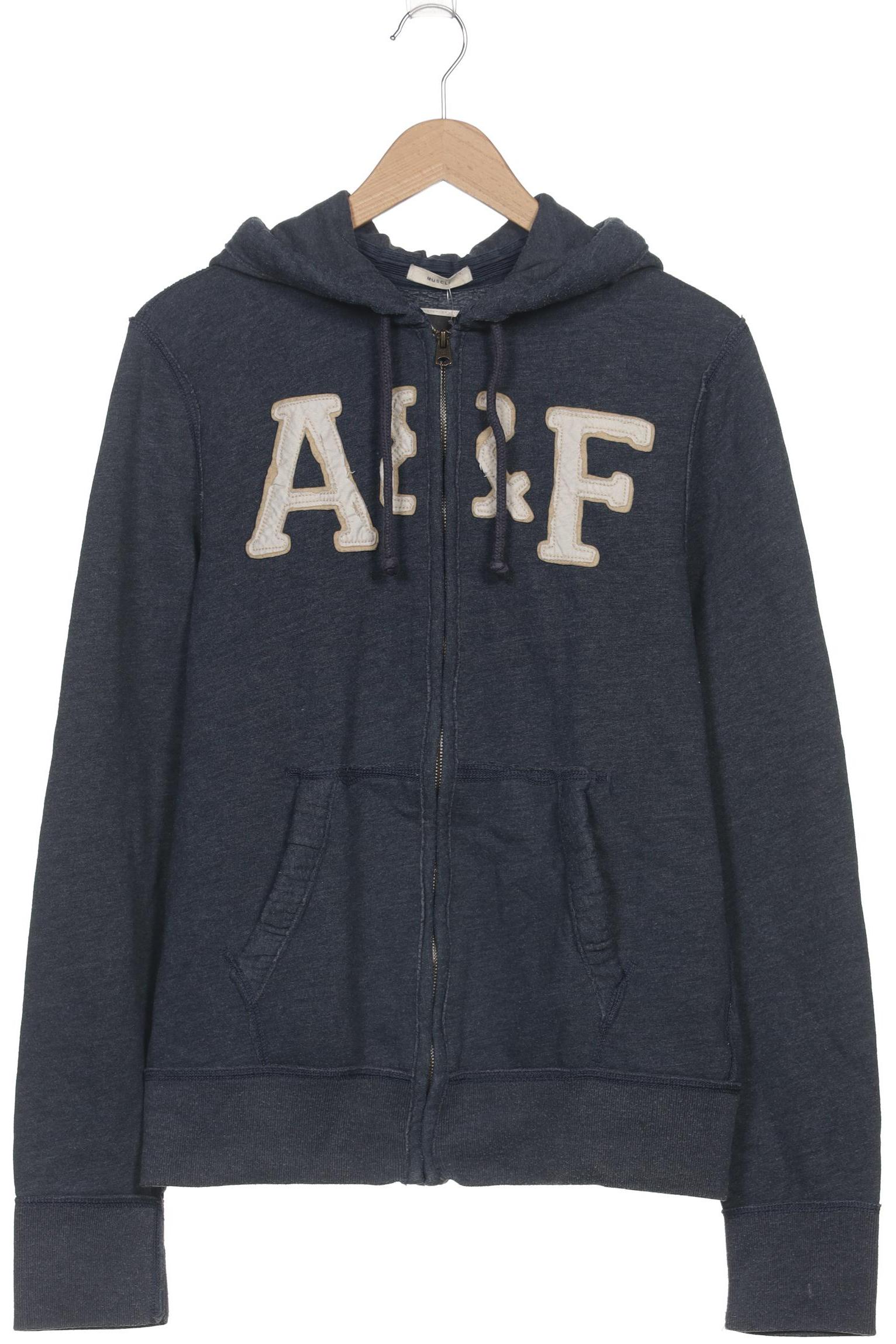 

Abercrombie & Fitch Herren Kapuzenpullover, marineblau, Gr. 48
