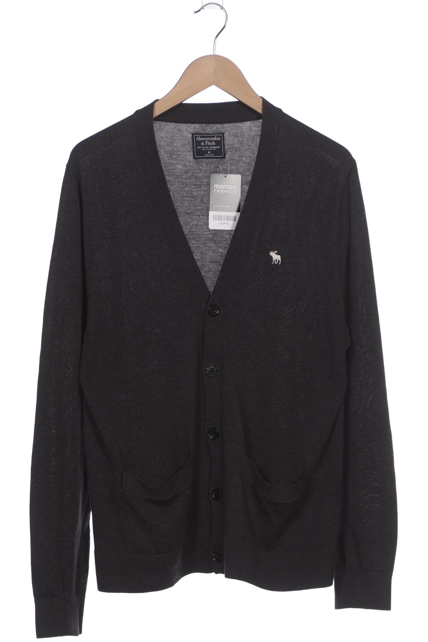 

Abercrombie & Fitch Herren Strickjacke, grau, Gr. 48