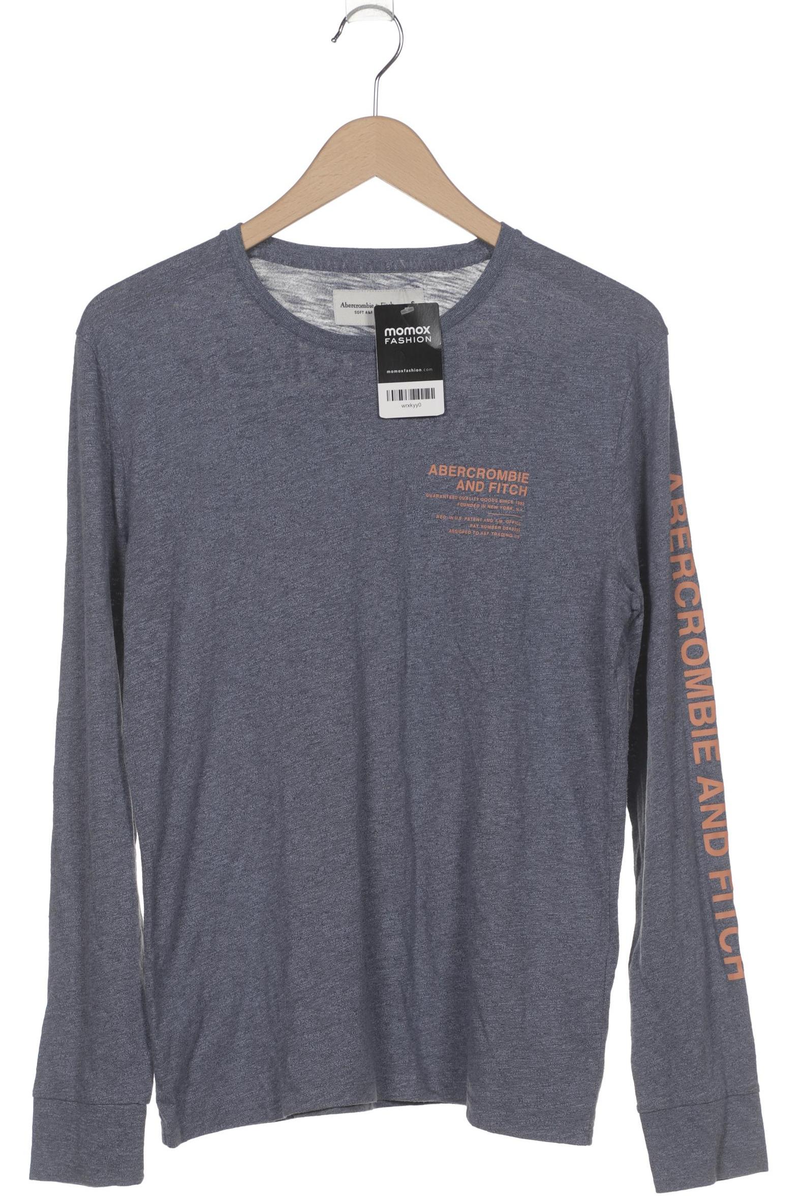 

Abercrombie & Fitch Herren Langarmshirt, marineblau, Gr. 46