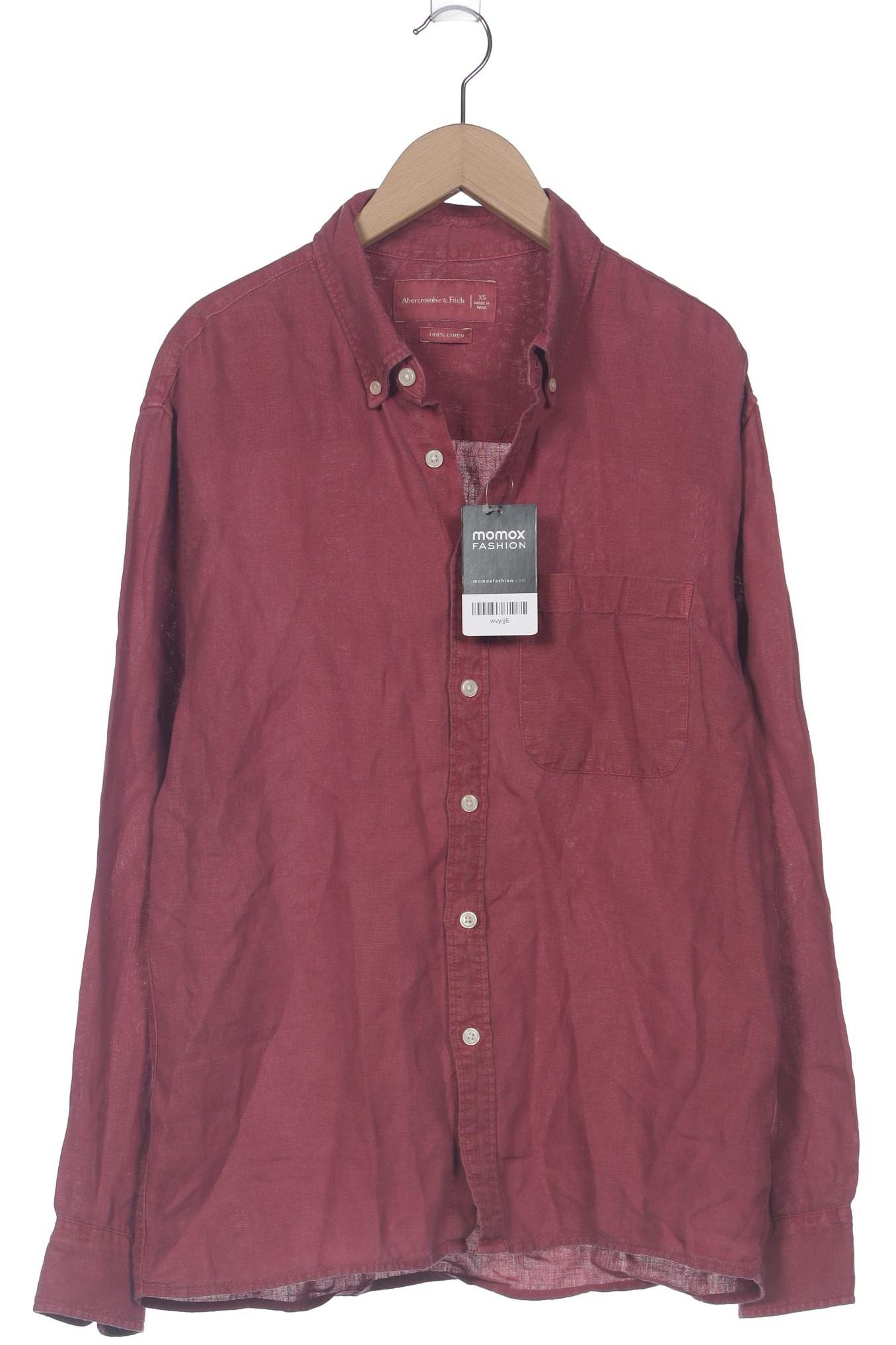

Abercrombie & Fitch Herren Hemd, bordeaux, Gr. 44