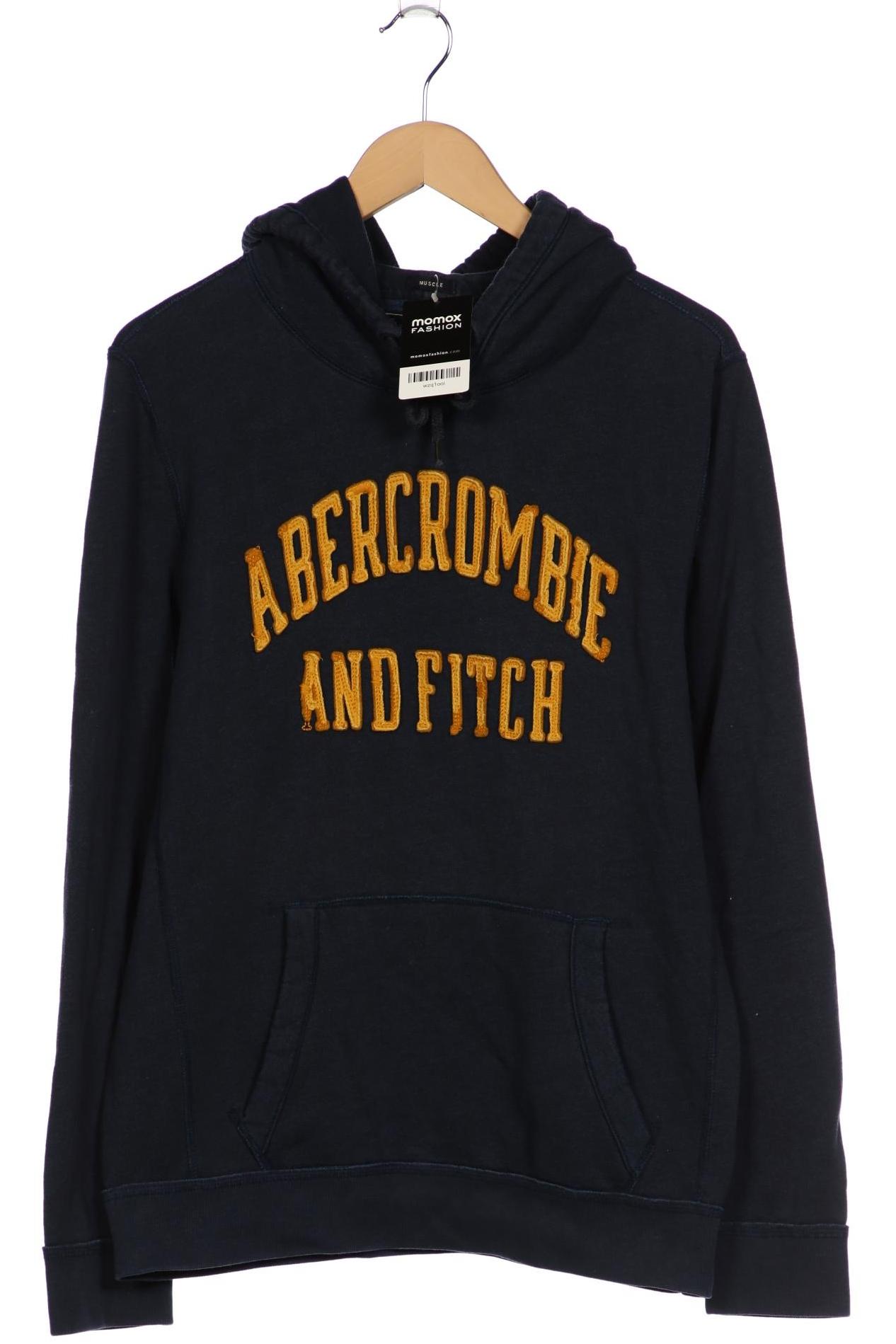 

Abercrombie & Fitch Herren Kapuzenpullover, marineblau, Gr. 52