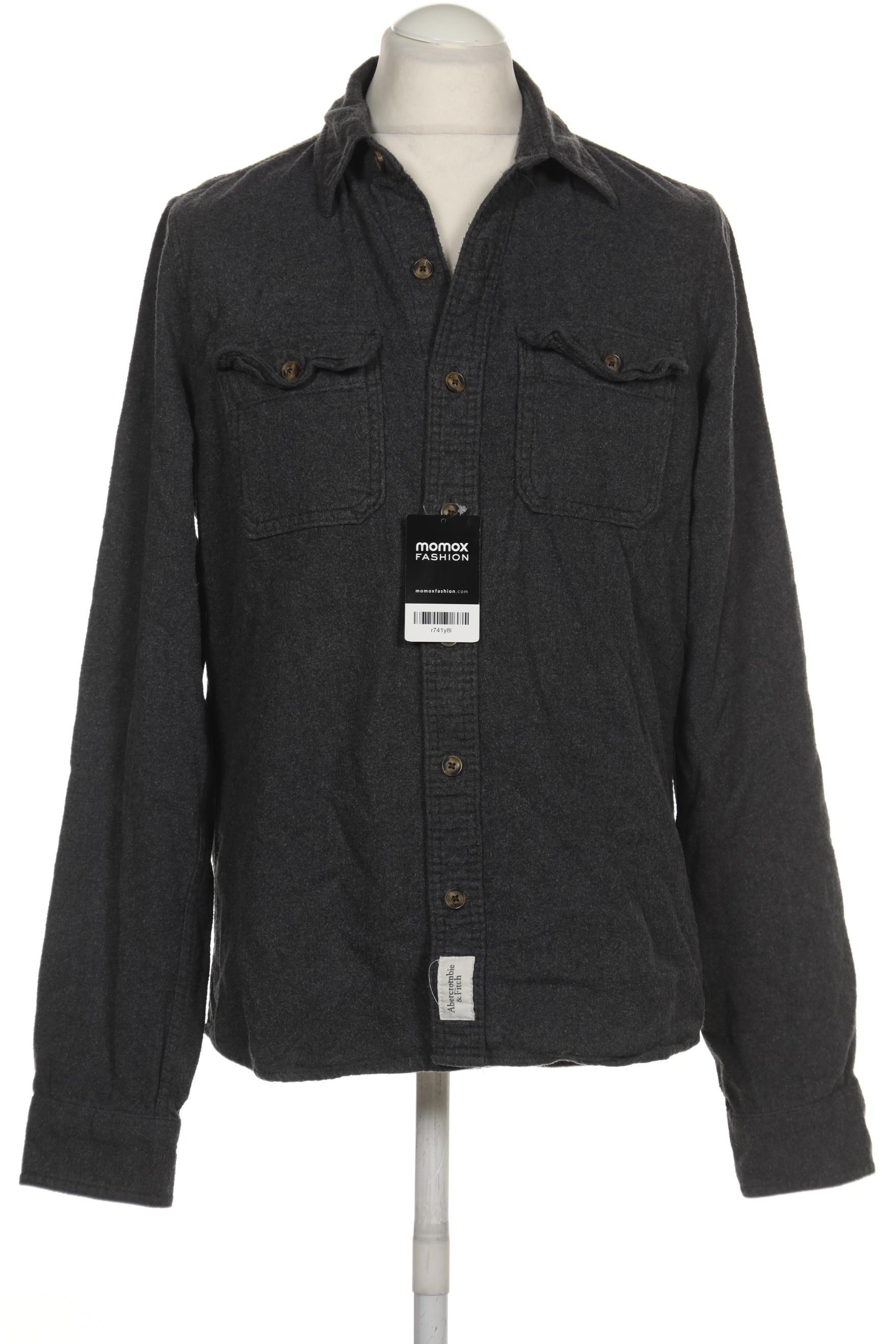 

Abercrombie & Fitch Herren Hemd, grau, Gr. 52