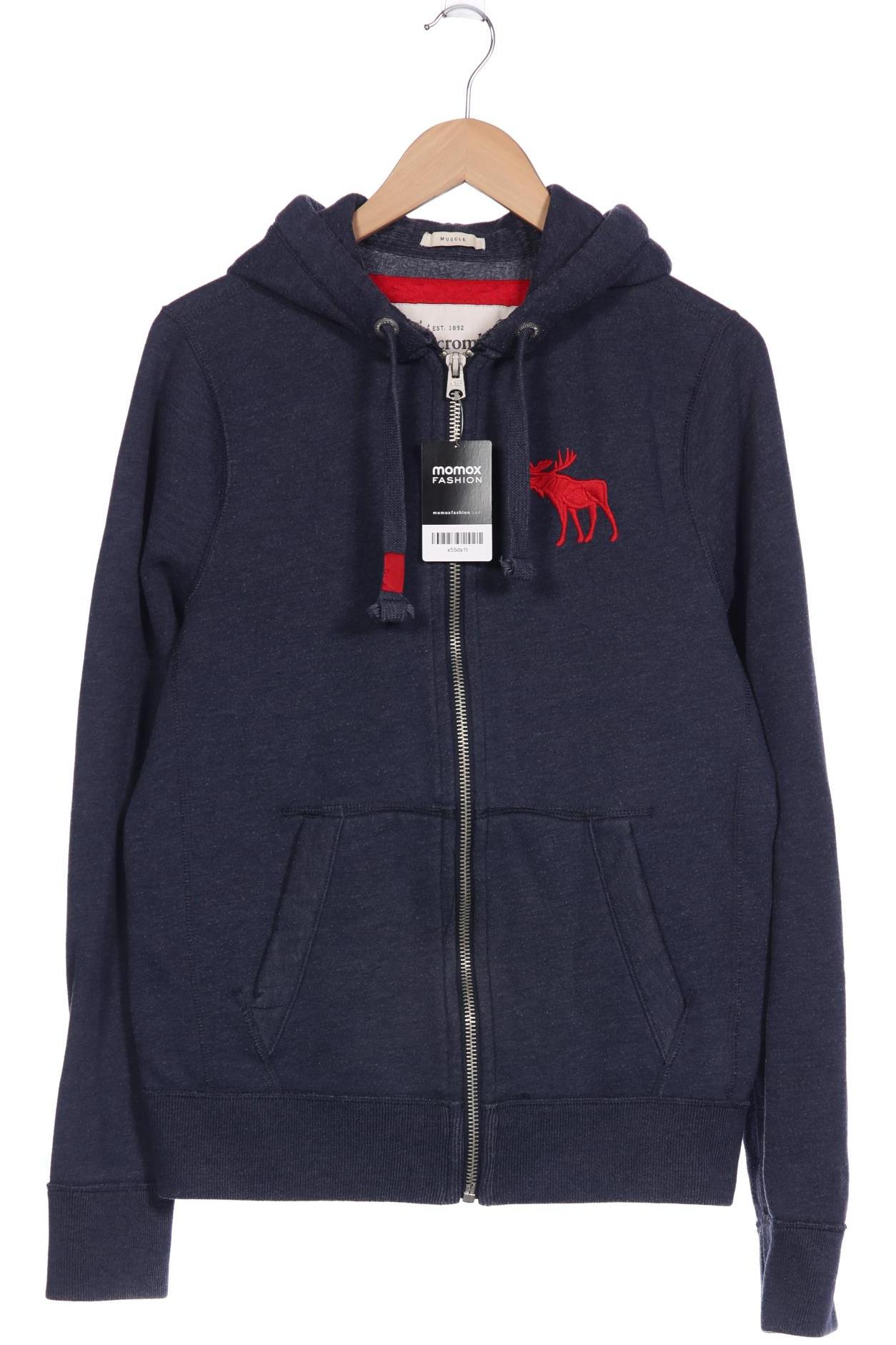 

Abercrombie & Fitch Herren Kapuzenpullover, marineblau