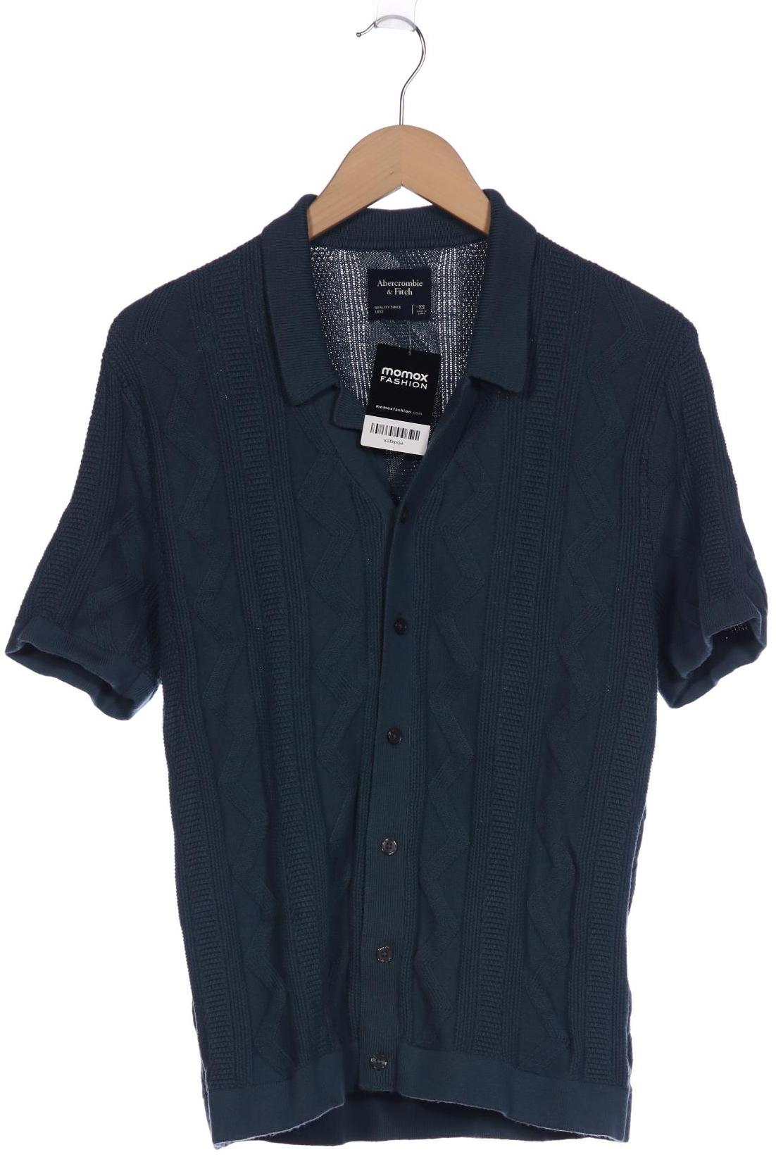 

Abercrombie & Fitch Herren Strickjacke, blau