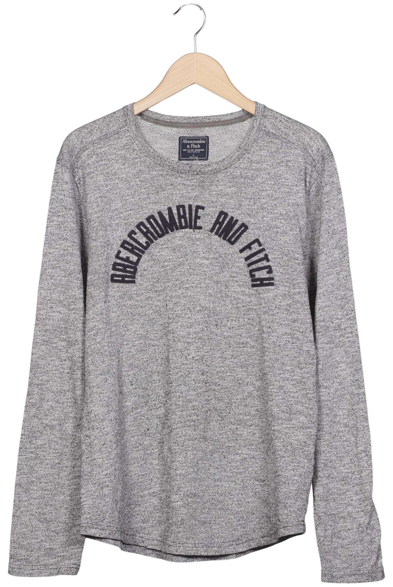 Thumbnail - Abercrombie &amp; Fitch Herren Langarmshirt, grau, Gr. 52