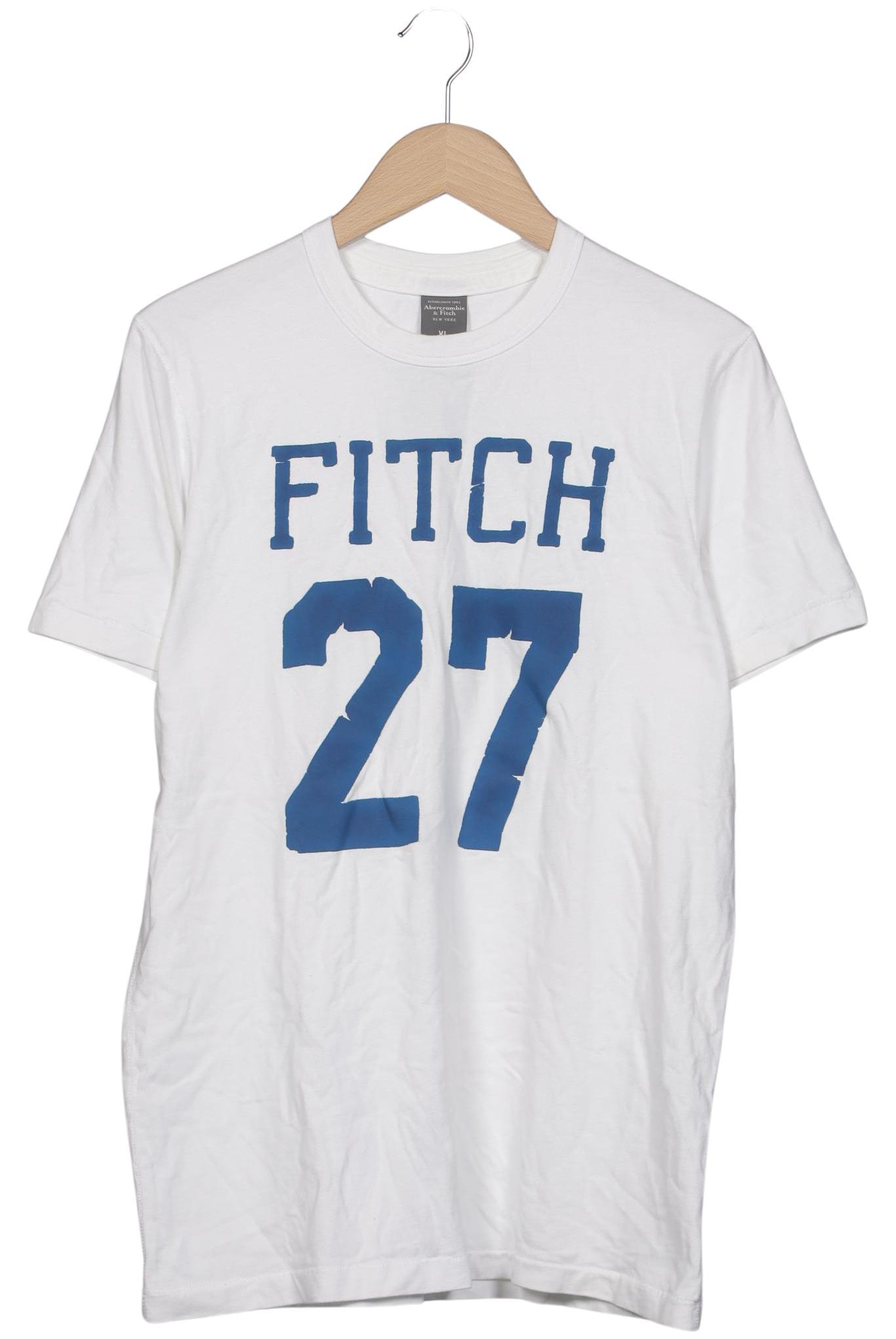 

Abercrombie & Fitch Herren T-Shirt, weiß, Gr. 54