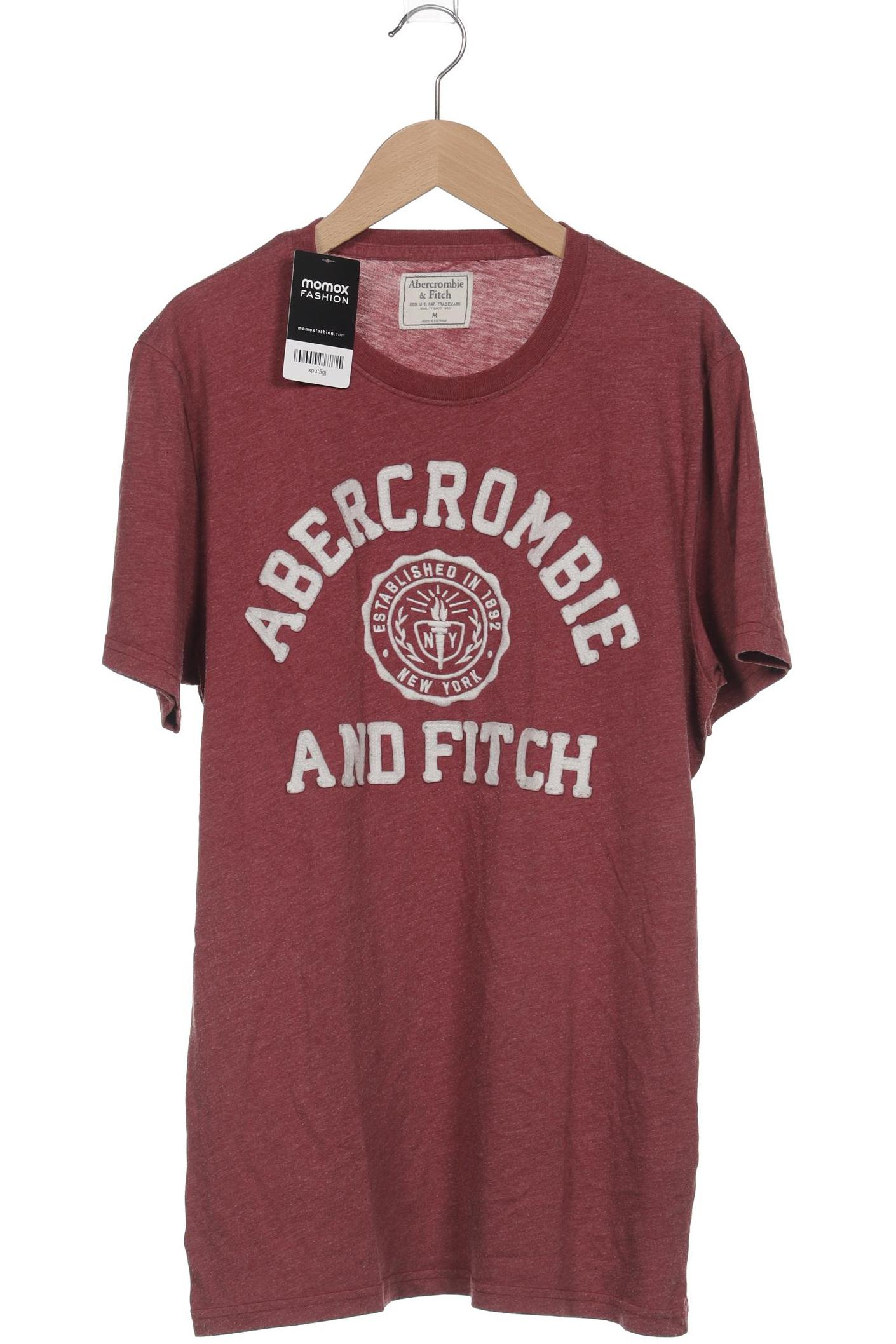

Abercrombie & Fitch Herren T-Shirt, bordeaux, Gr. 48