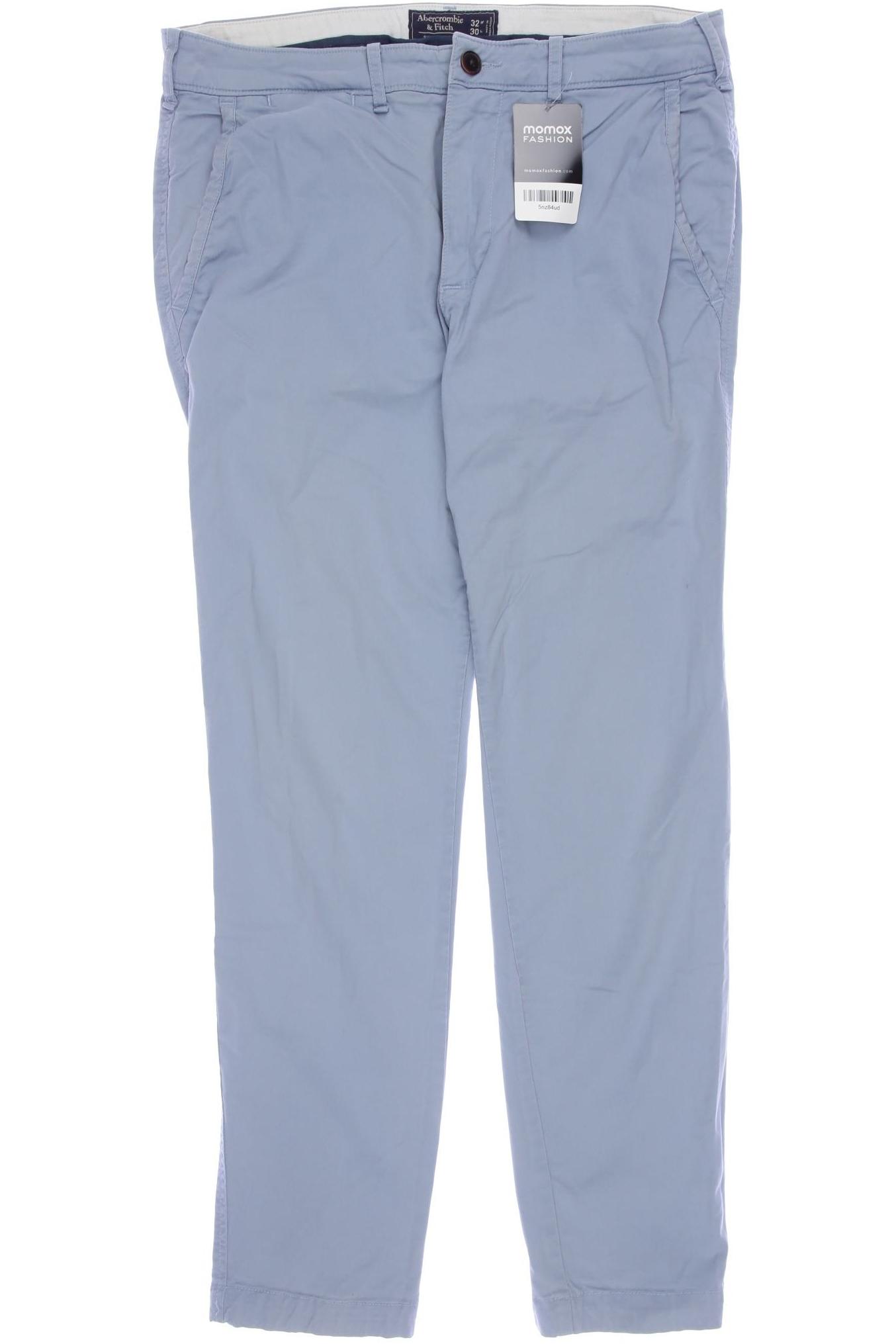 

Abercrombie & Fitch Herren Stoffhose, blau, Gr. 32