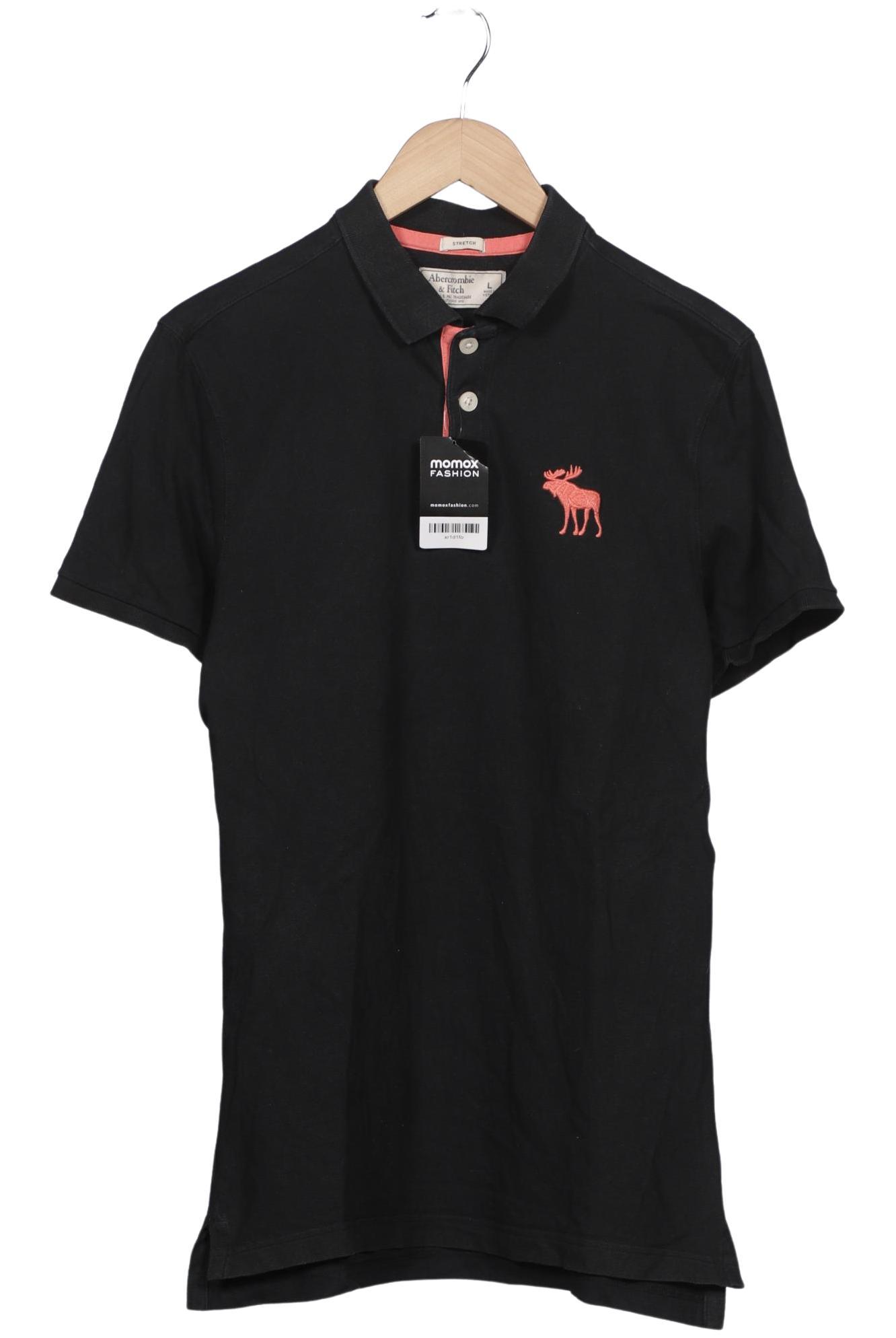 

Abercrombie & Fitch Herren Poloshirt, schwarz, Gr. 52