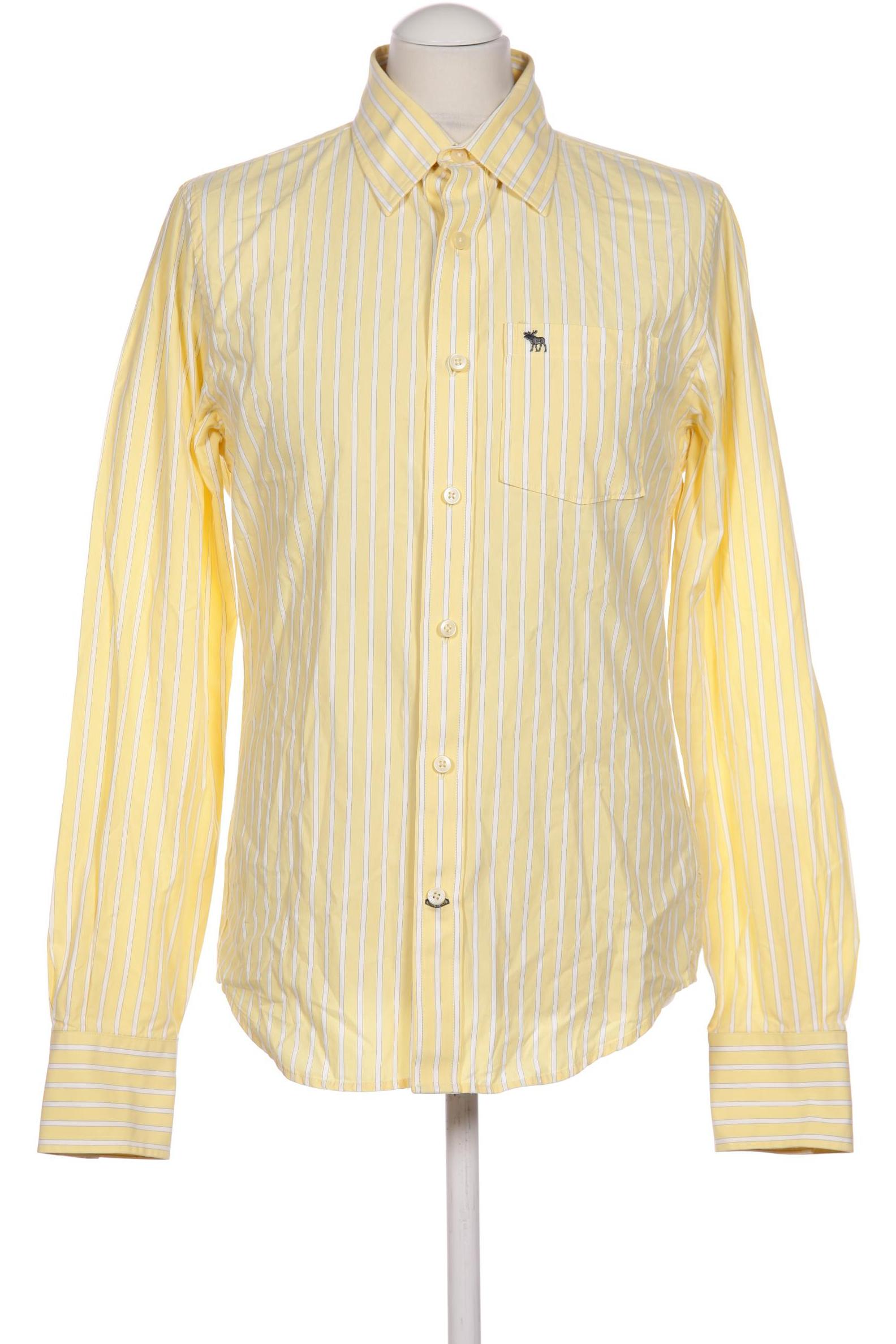 

Abercrombie & Fitch Herren Hemd, gelb, Gr. 46