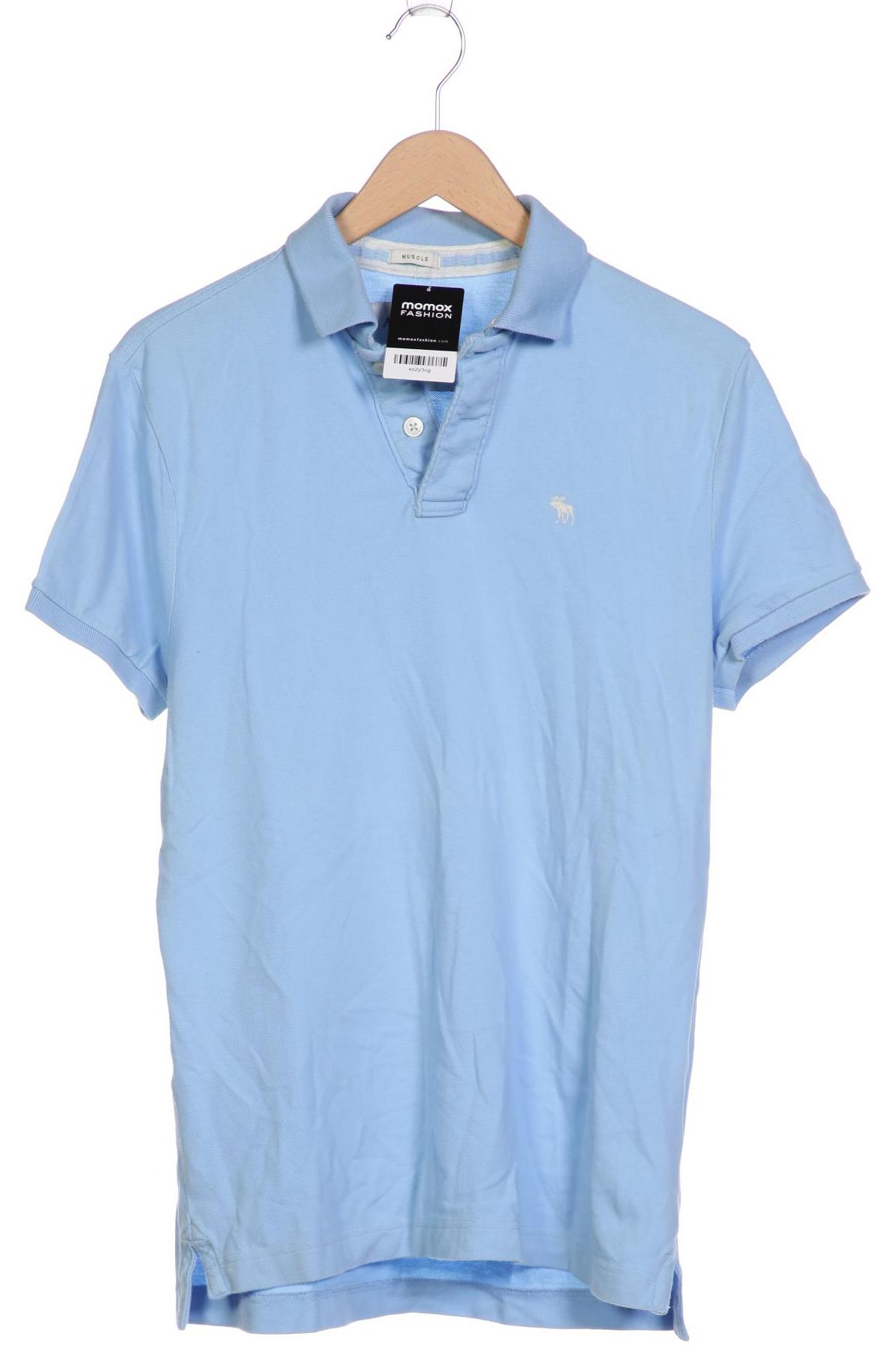 

Abercrombie & Fitch Herren Poloshirt, hellblau