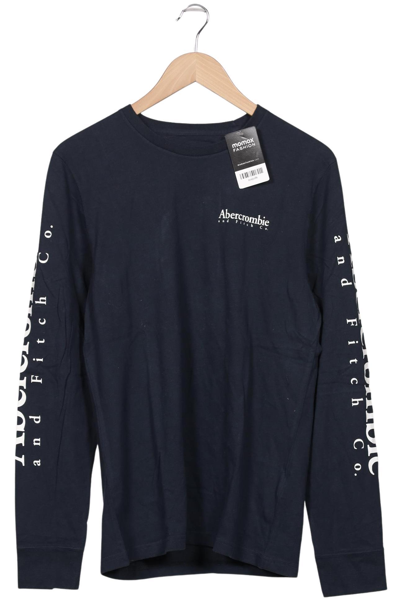 

Abercrombie & Fitch Herren Langarmshirt, marineblau, Gr. 48