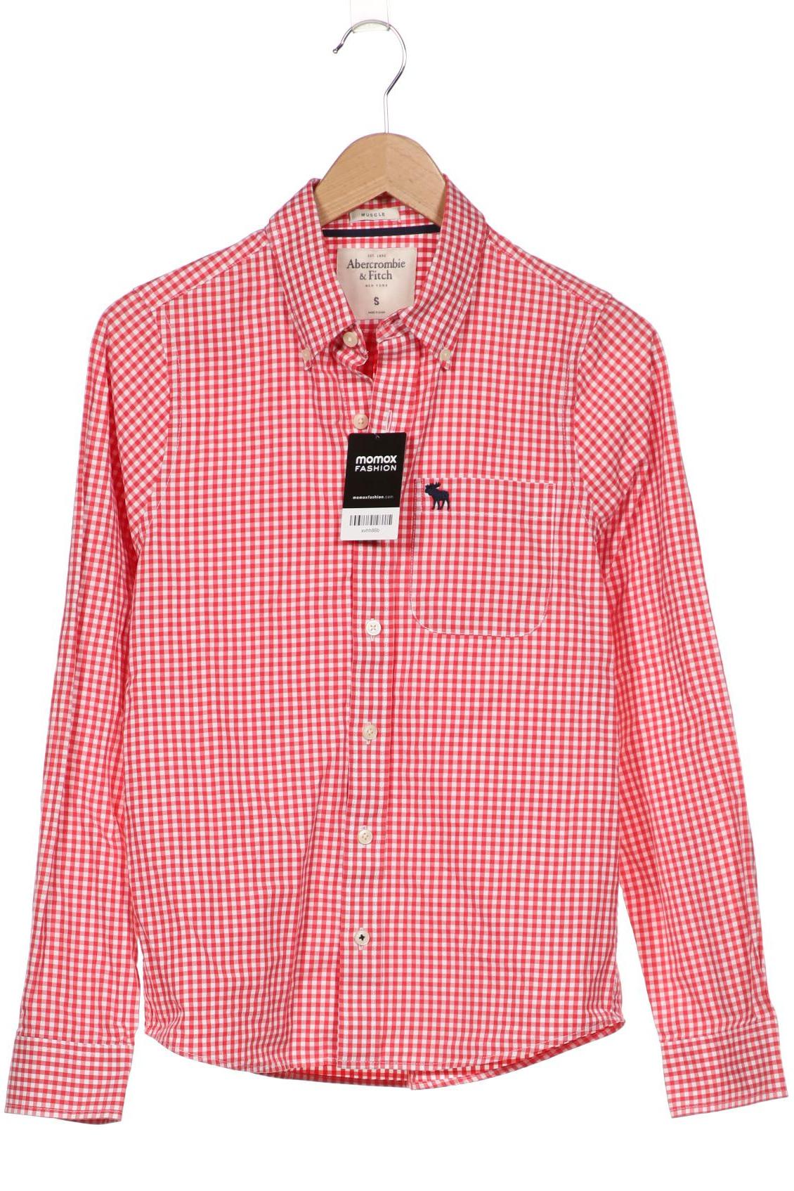 

Abercrombie & Fitch Herren Hemd, rot