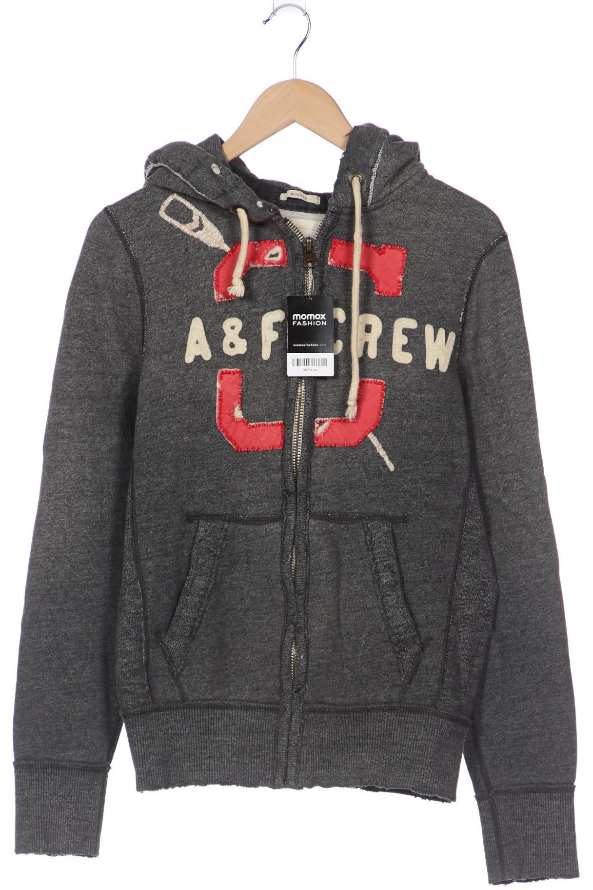 

Abercrombie & Fitch Herren Kapuzenpullover, grau