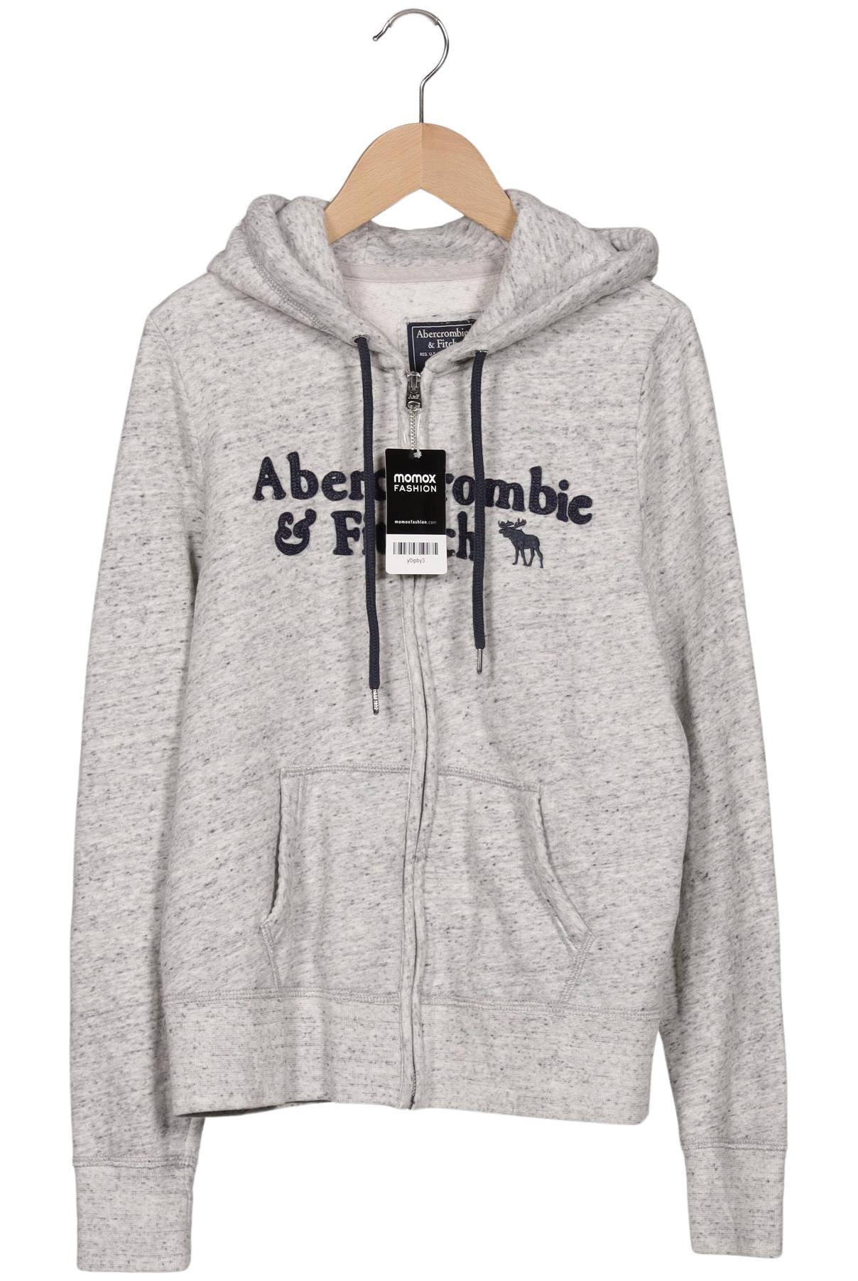 

Abercrombie & Fitch Herren Kapuzenpullover, grau, Gr. 48