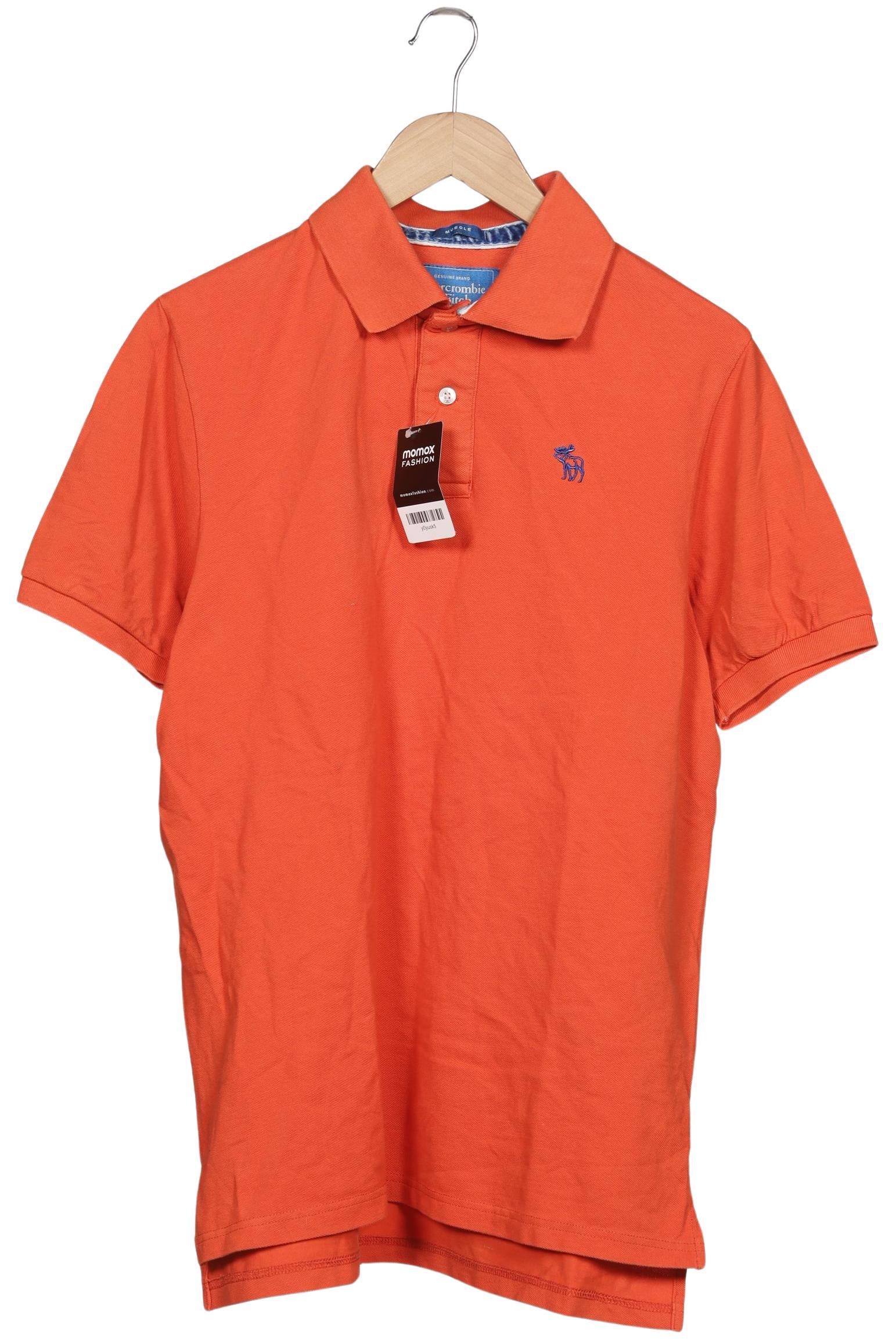 

Abercrombie & Fitch Herren Poloshirt, orange, Gr. 54