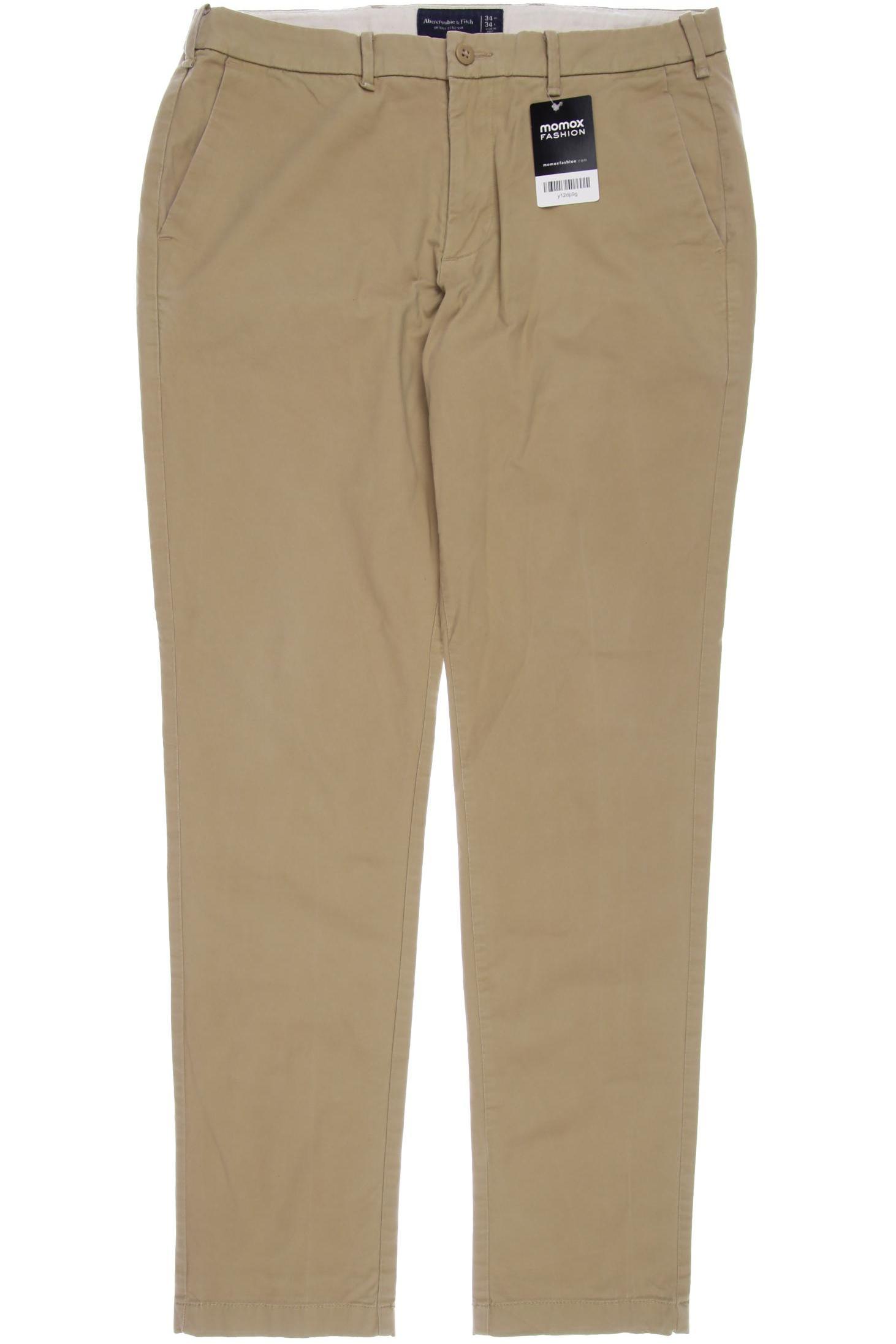 

Abercrombie & Fitch Herren Stoffhose, beige