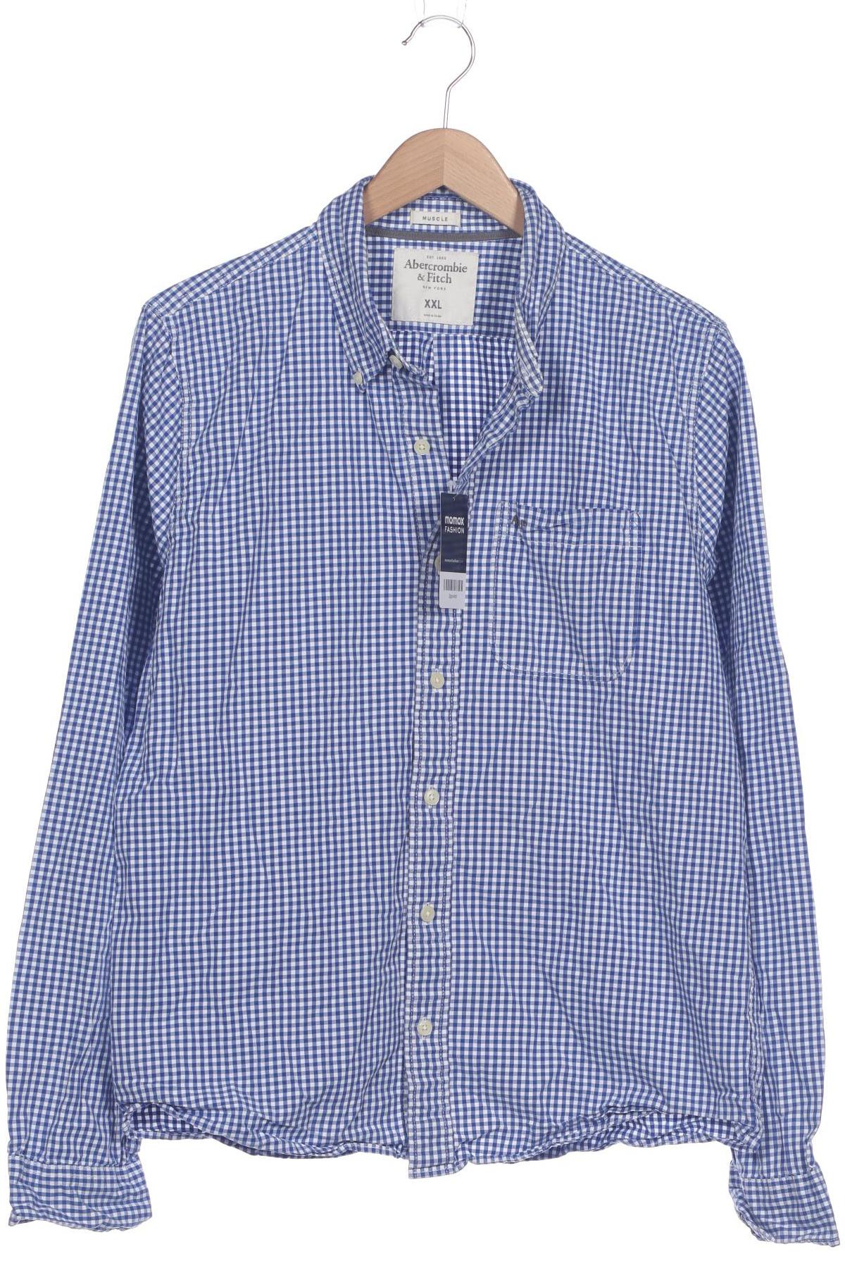 

Abercrombie & Fitch Herren Hemd, blau