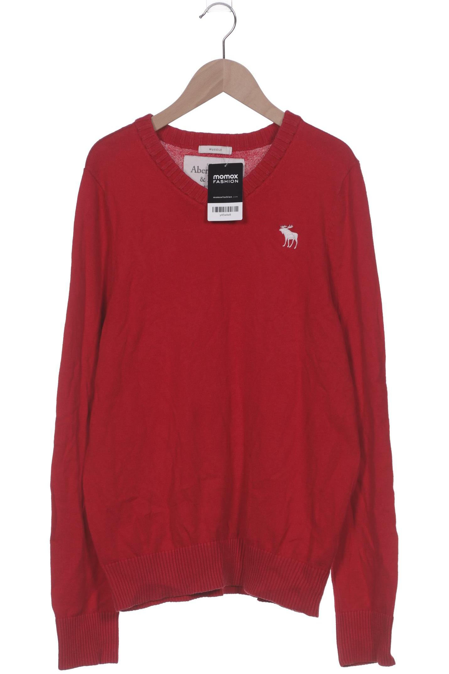 

Abercrombie & Fitch Herren Pullover, rot, Gr. 56