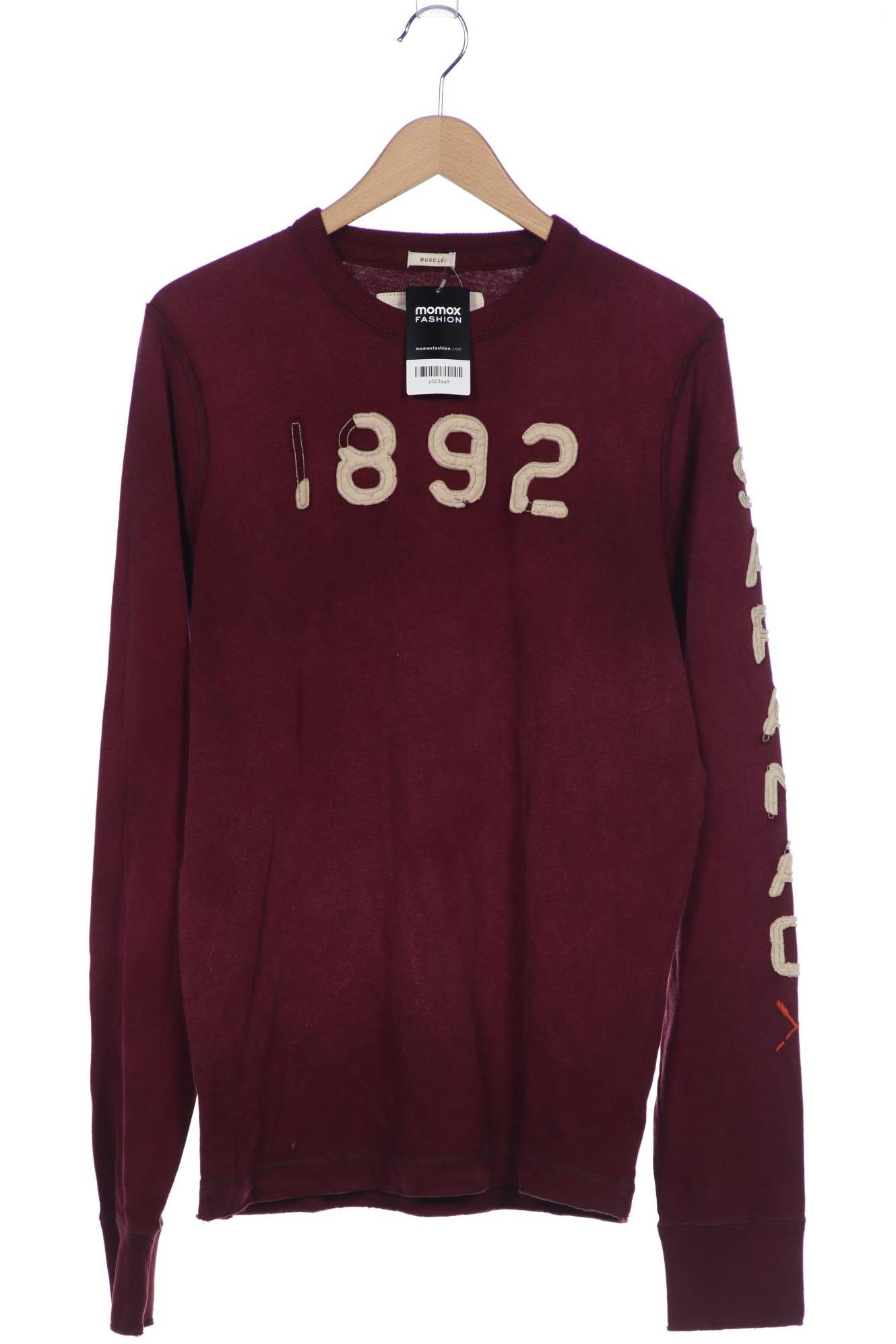 

Abercrombie & Fitch Herren Langarmshirt, bordeaux, Gr. 54
