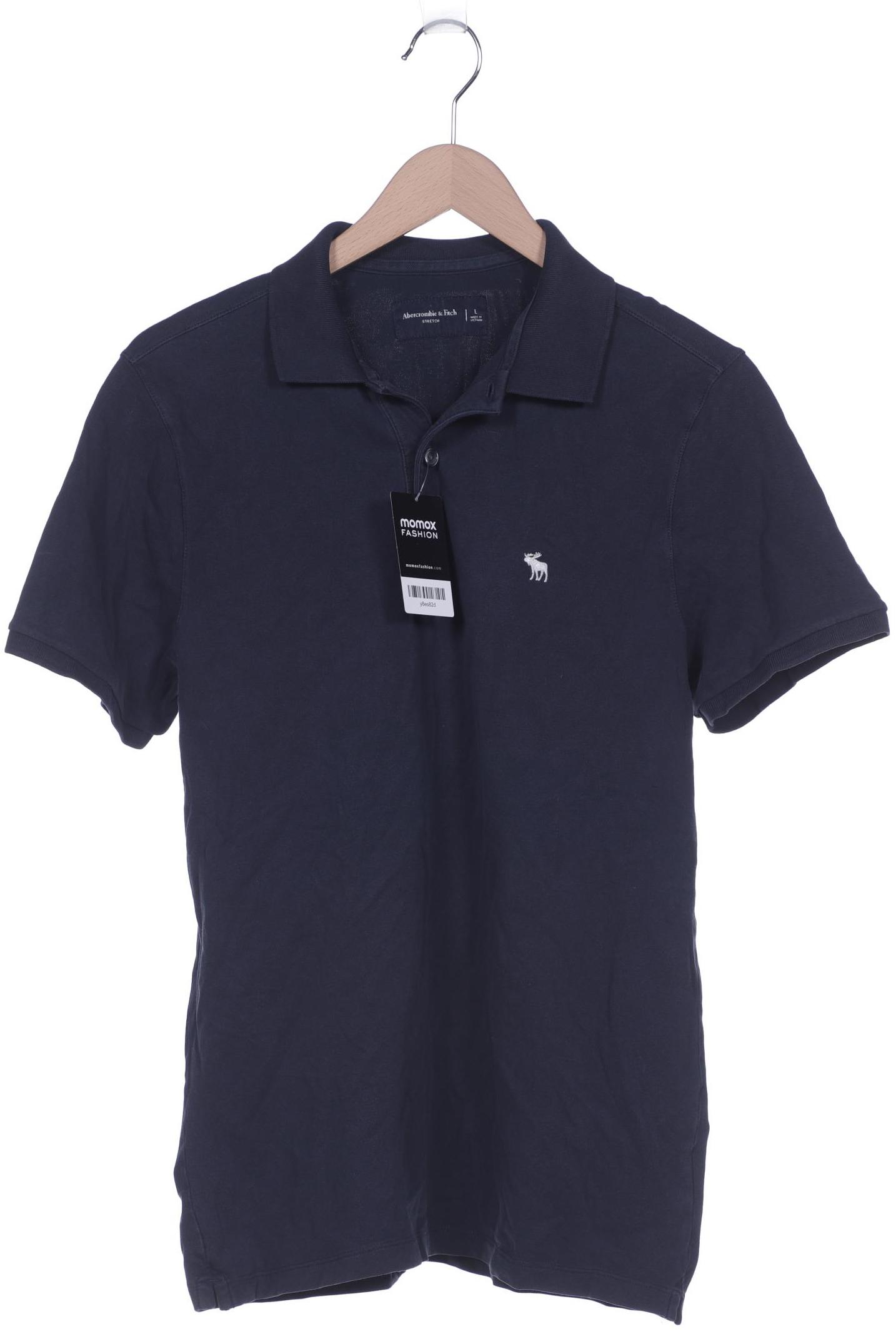 

Abercrombie & Fitch Herren Poloshirt, marineblau