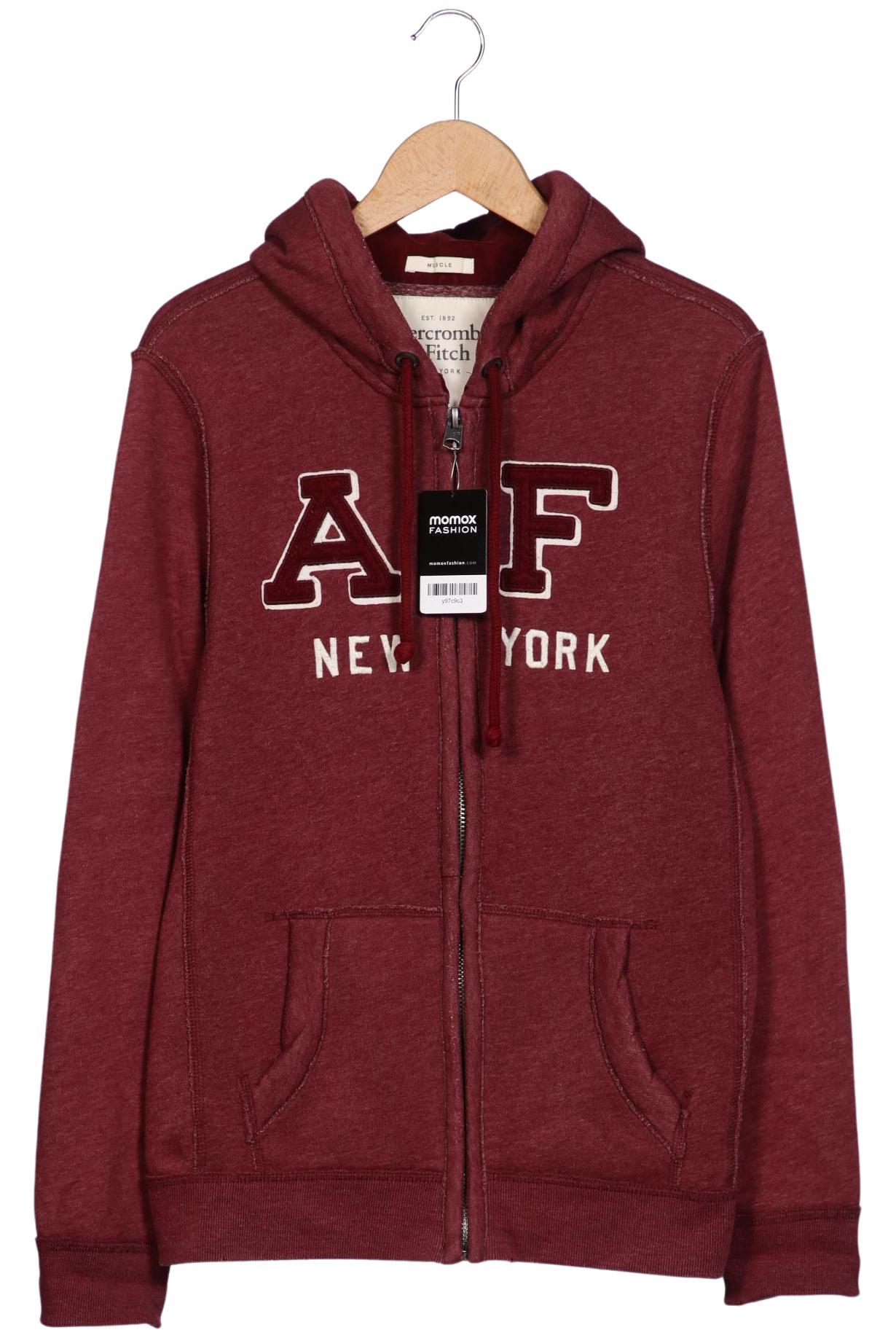 Thumbnail - Abercrombie &amp; Fitch Herren Kapuzenpullover, bordeaux, Gr. 46